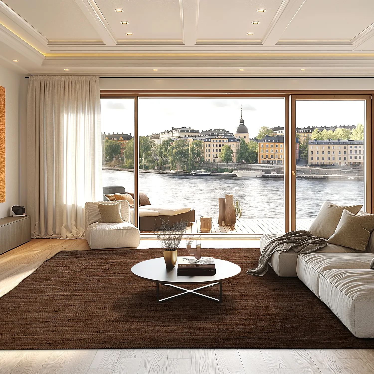 Zsákruha szőnyeg - Amasia (barna)