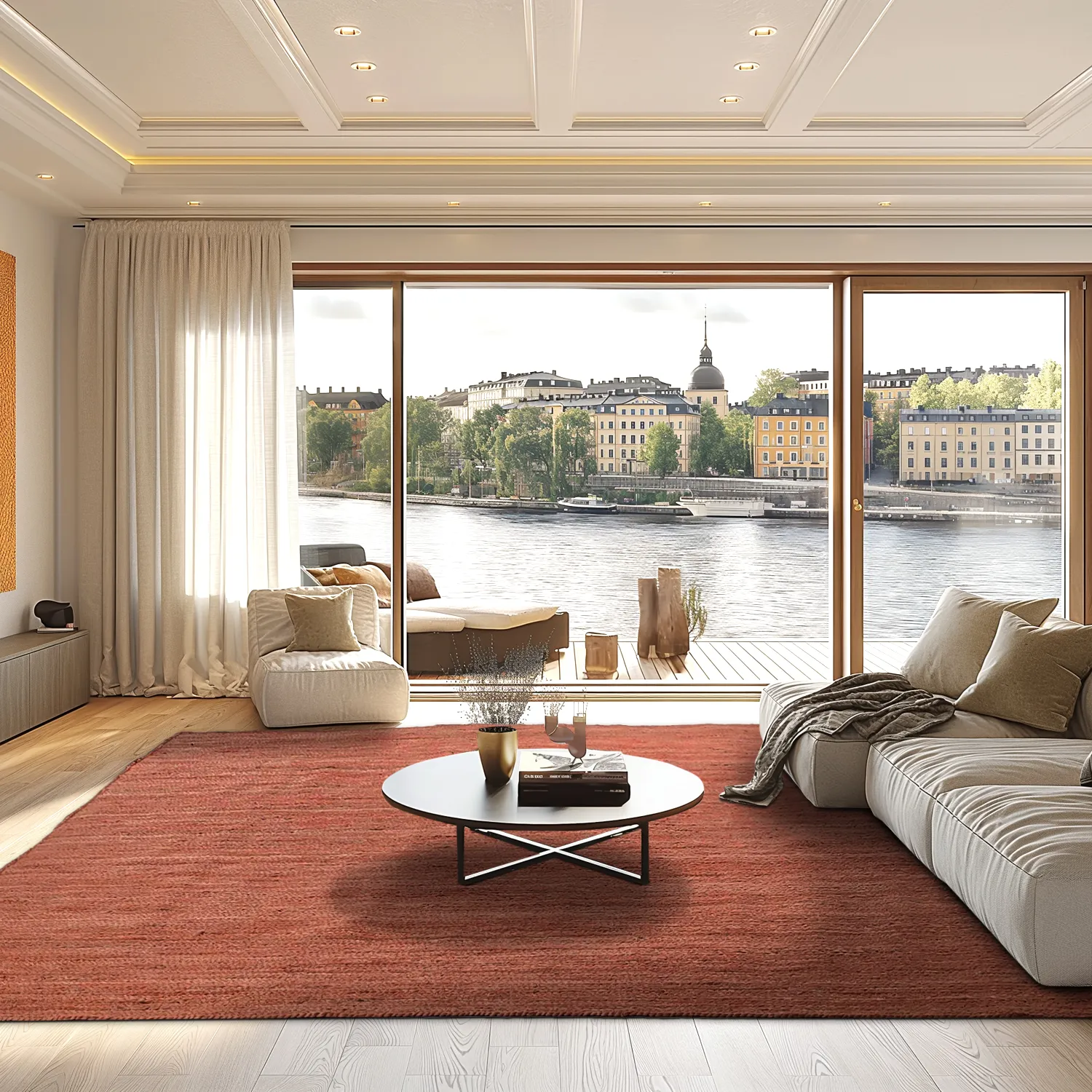 Zsákruha szőnyeg - Amasia (gesztenye)