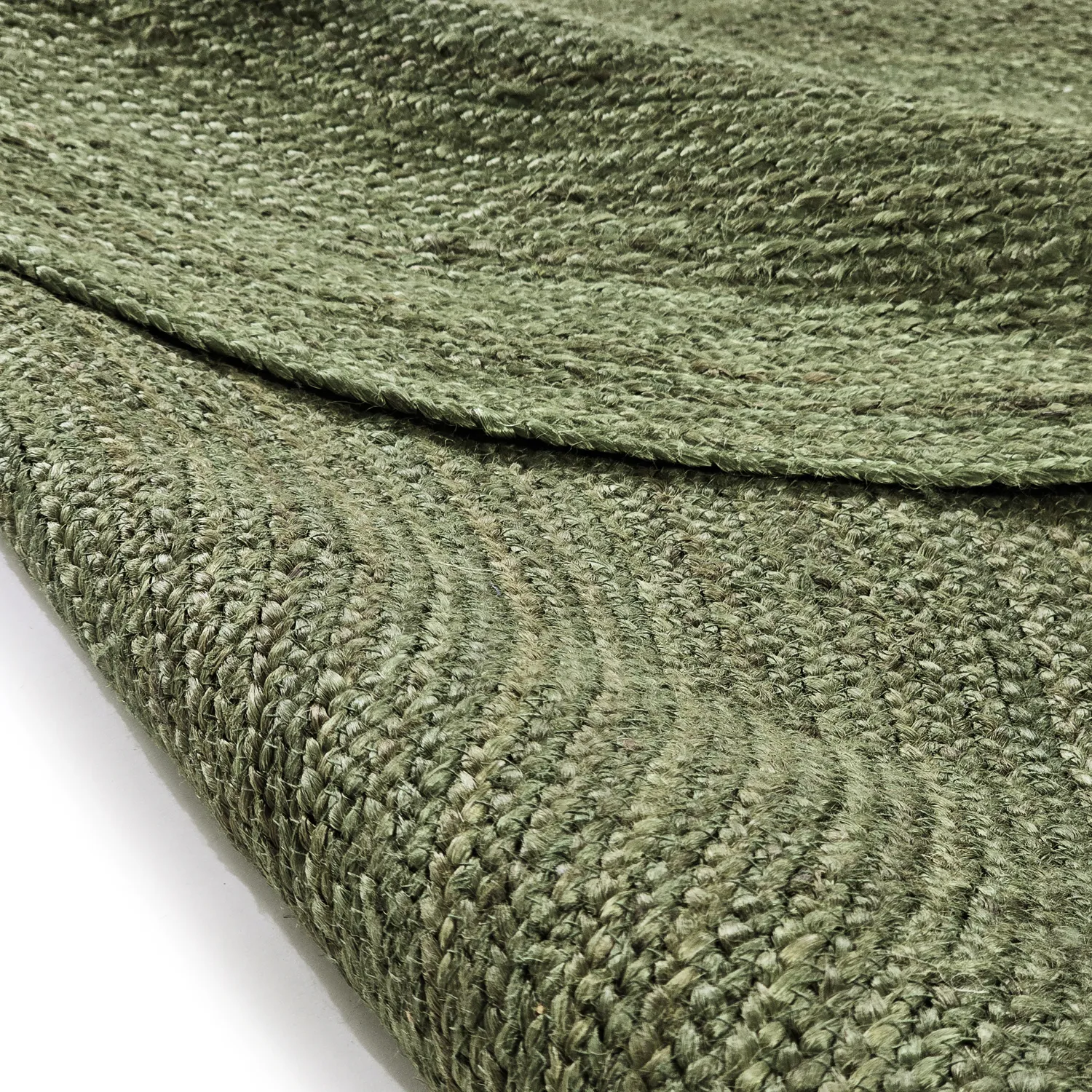 Kerek jutaszőnyeg - Amasia (katonai zöld)