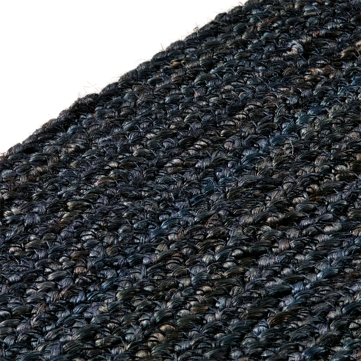 Kerek jutaszőnyeg - Amasia (sötétkék)