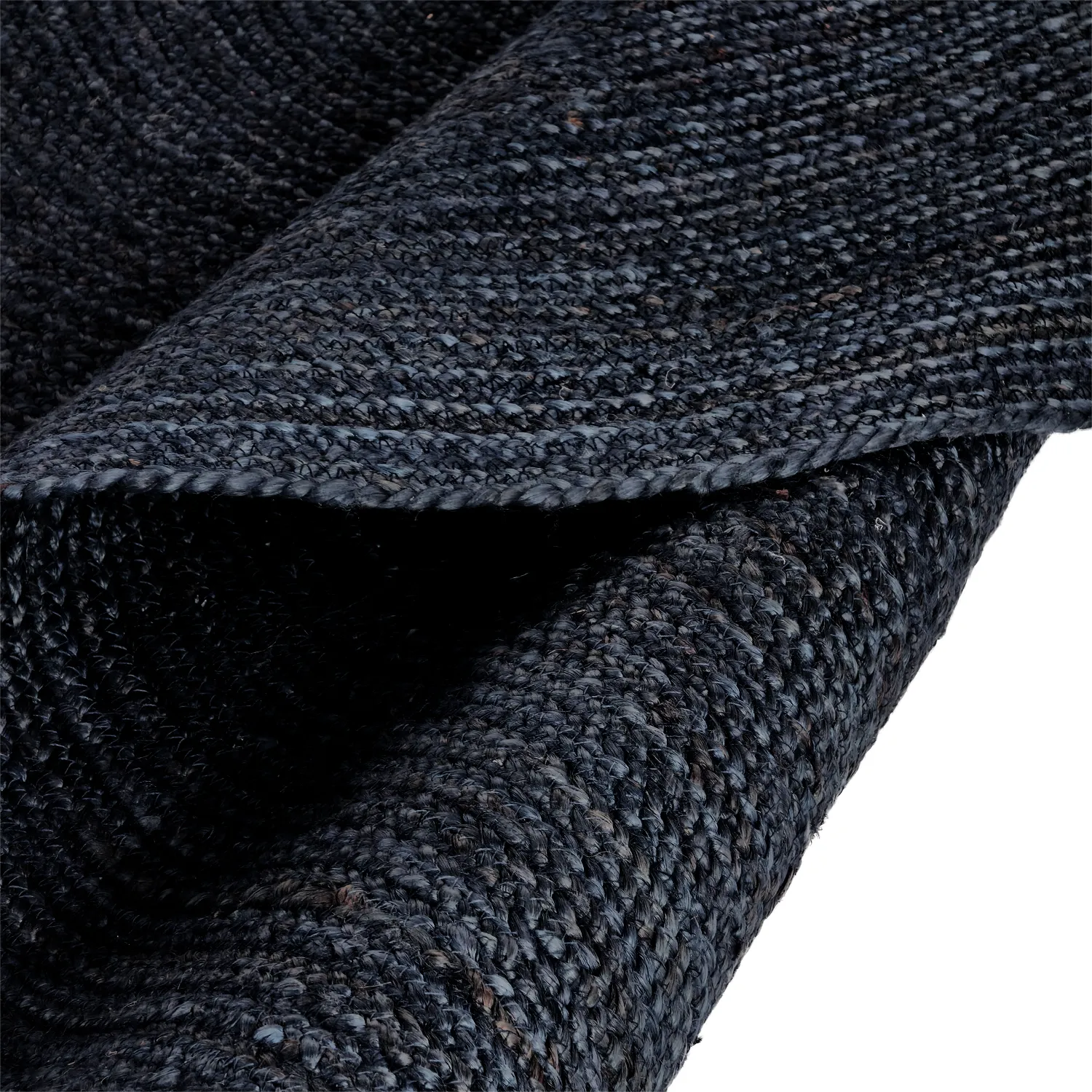 Kerek jutaszőnyeg - Amasia (sötétkék)