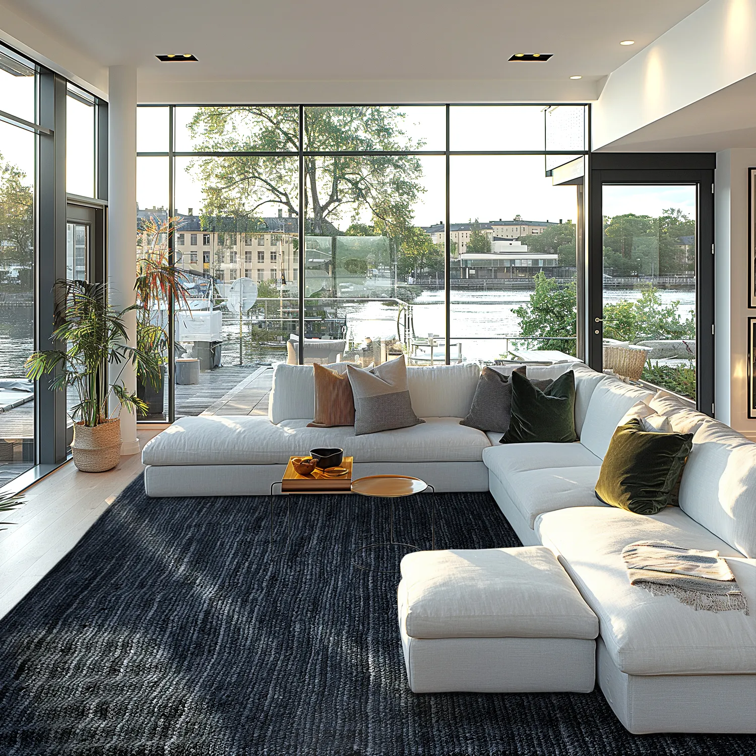 Zsákruha szőnyeg - Amasia (sötétkék)