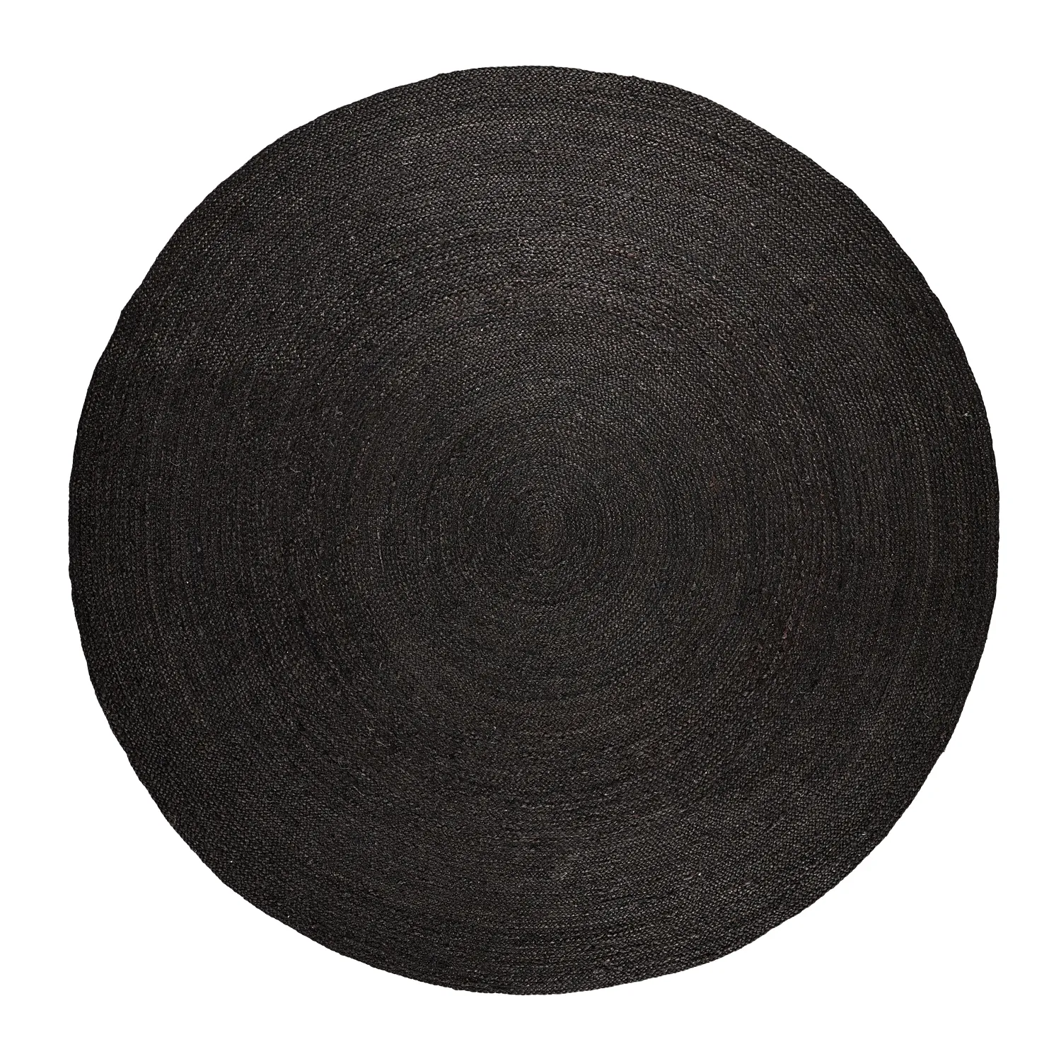 Kerek jutaszőnyeg - Amasia (fekete)