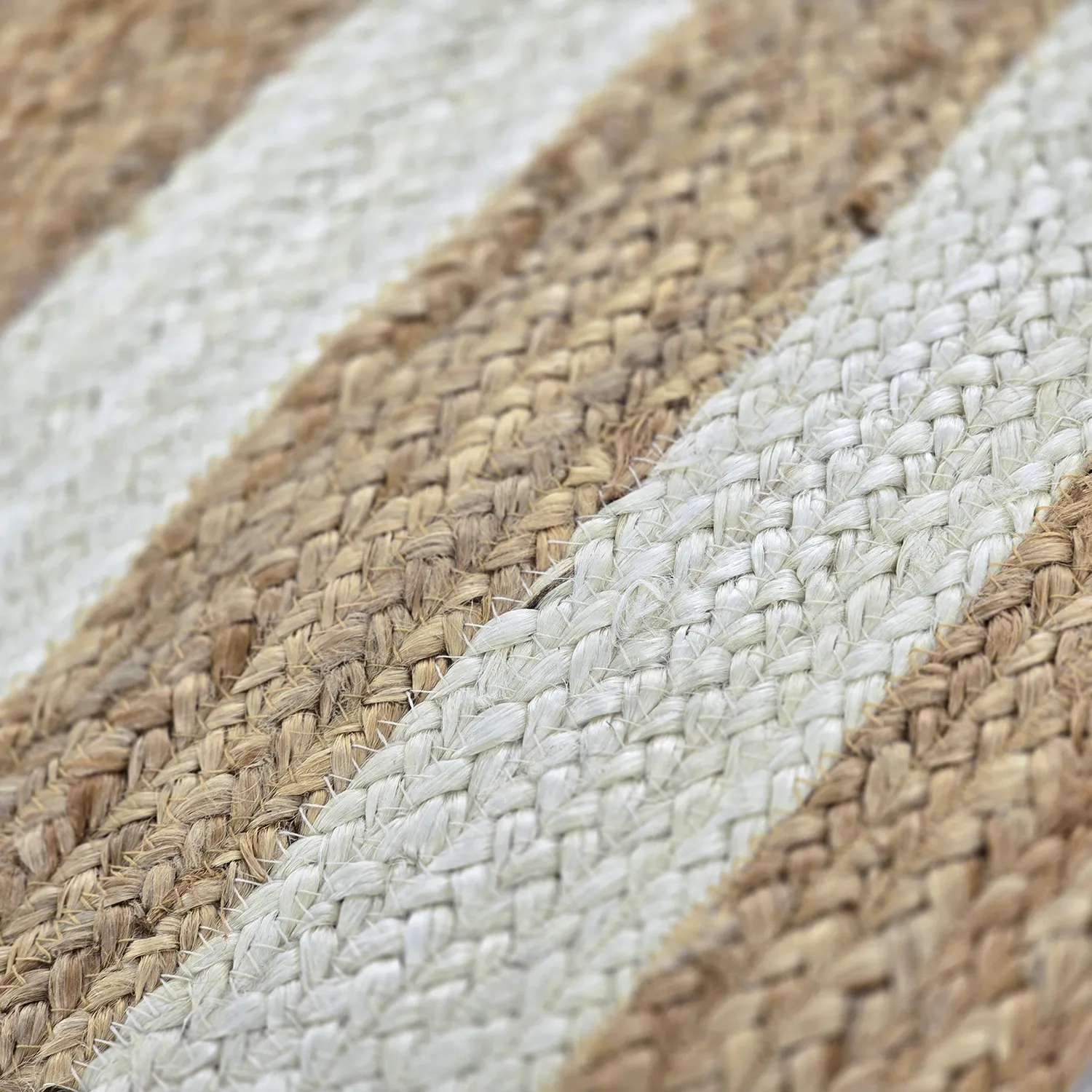 Zsákruha szőnyeg - Jessore (természet/fehér)