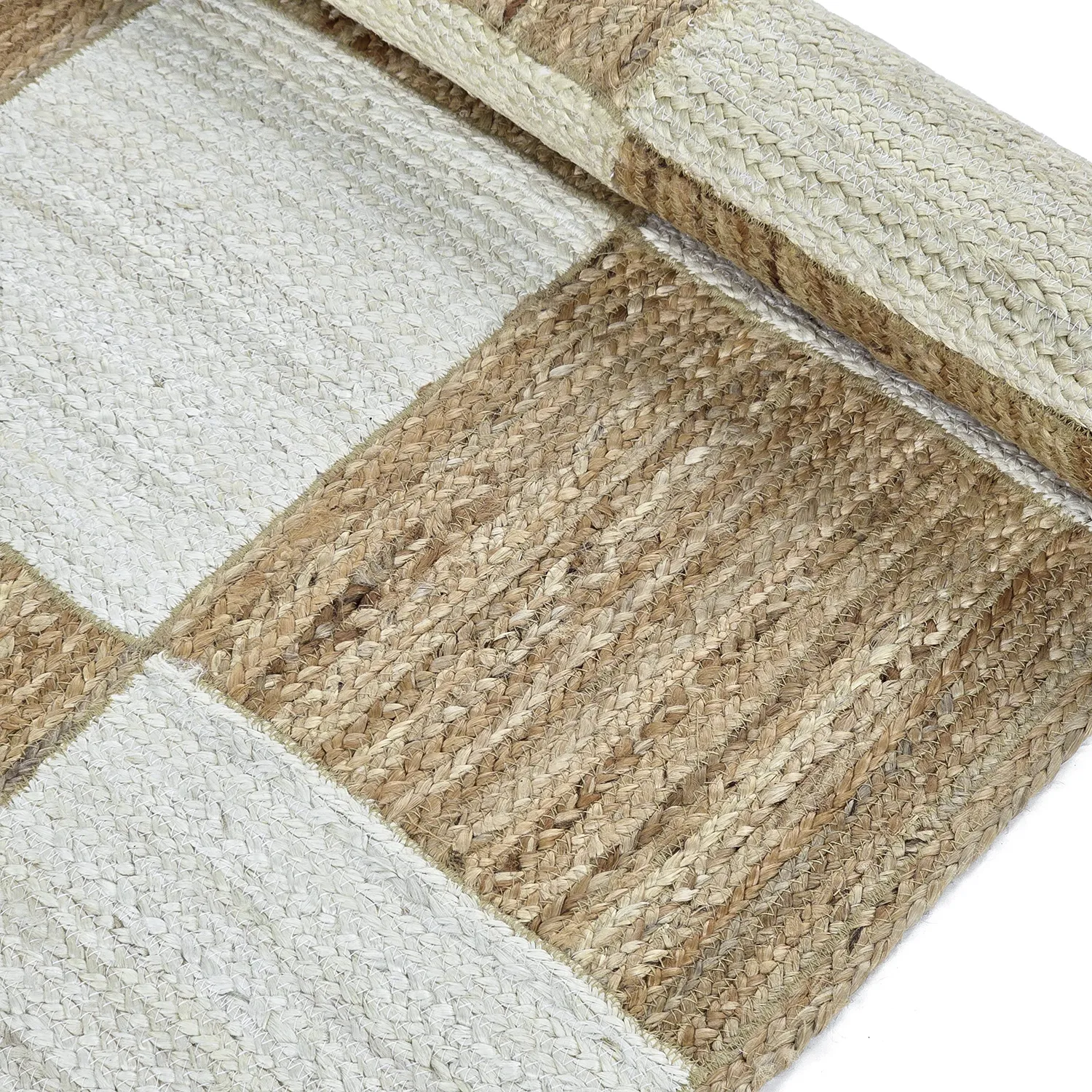 Zsákruha szőnyeg - Khulna (természet/fehér)