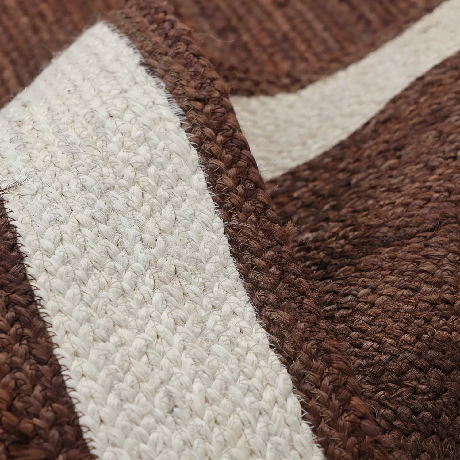 Zsákruha szőnyeg - Senaki (barna/fehér)