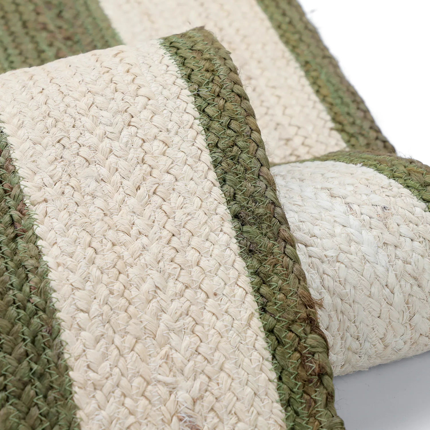 Zsákruha szőnyeg - Senaki (katonai zöld/fehér)