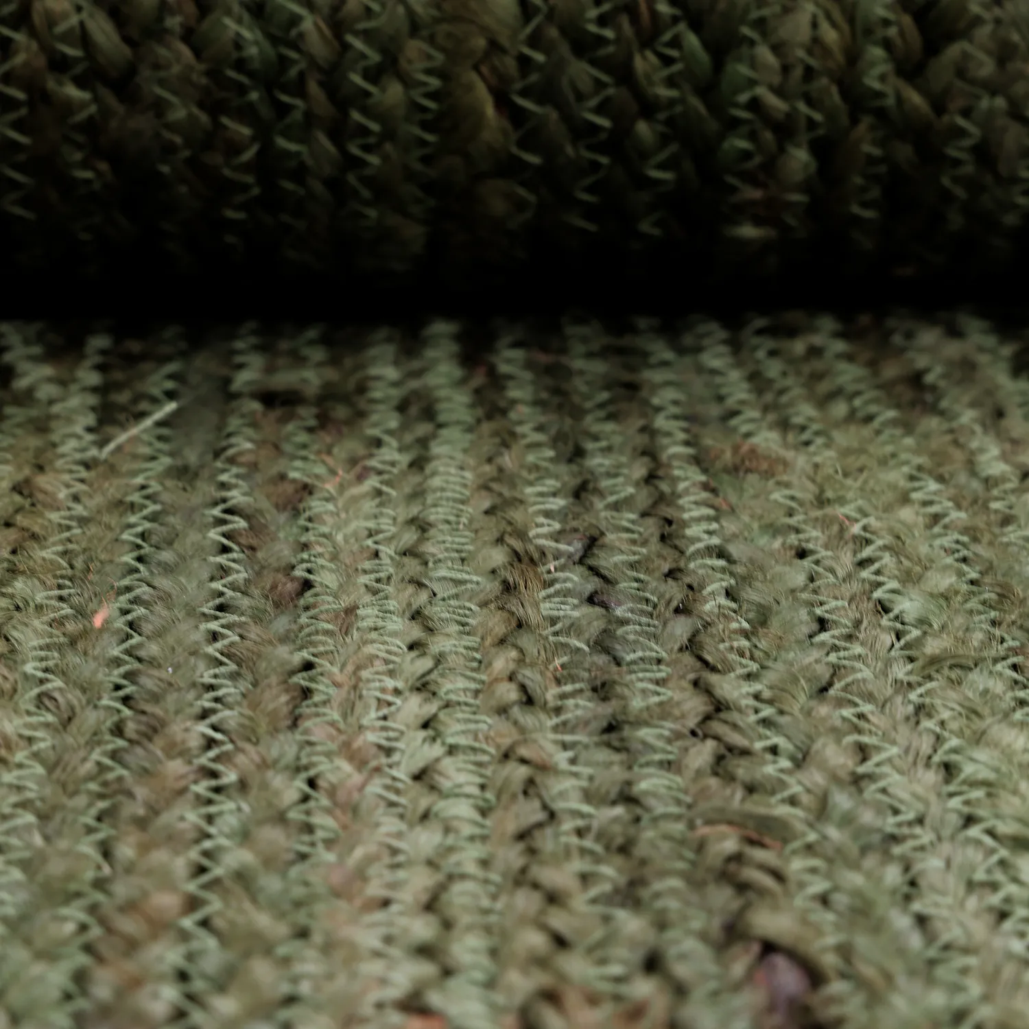 Zsákruha szőnyeg - Senaki (katonai zöld/fehér)