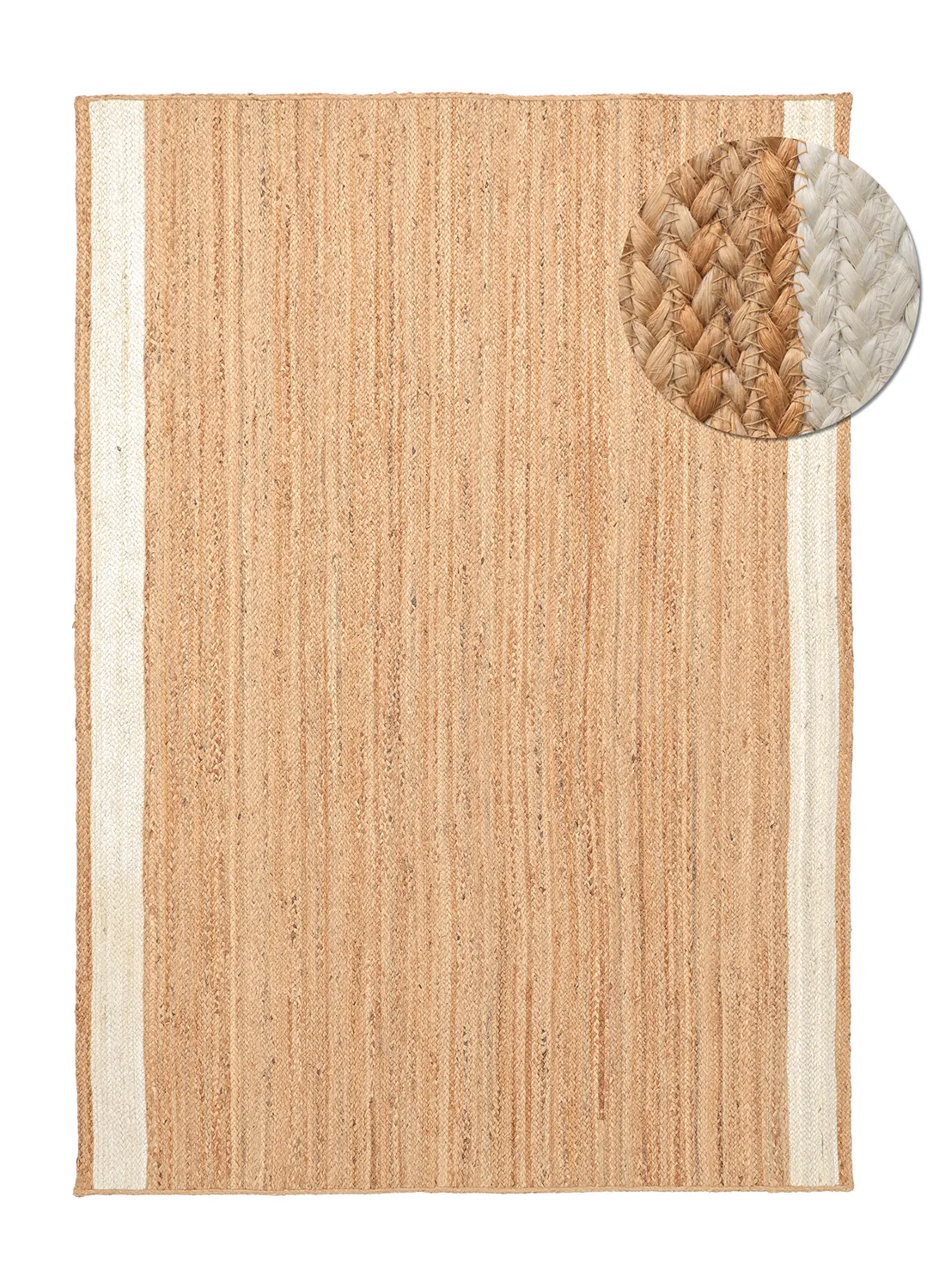 Zsákruha szőnyeg - Senaki (természet/fehér)