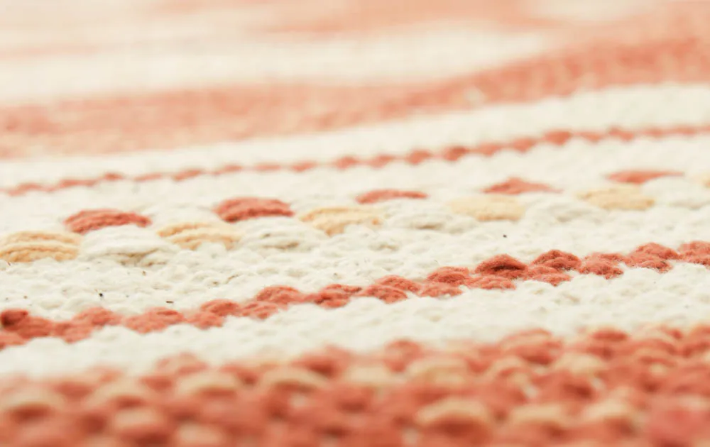 Rongyszőnyeg - Kajsa (bézs)