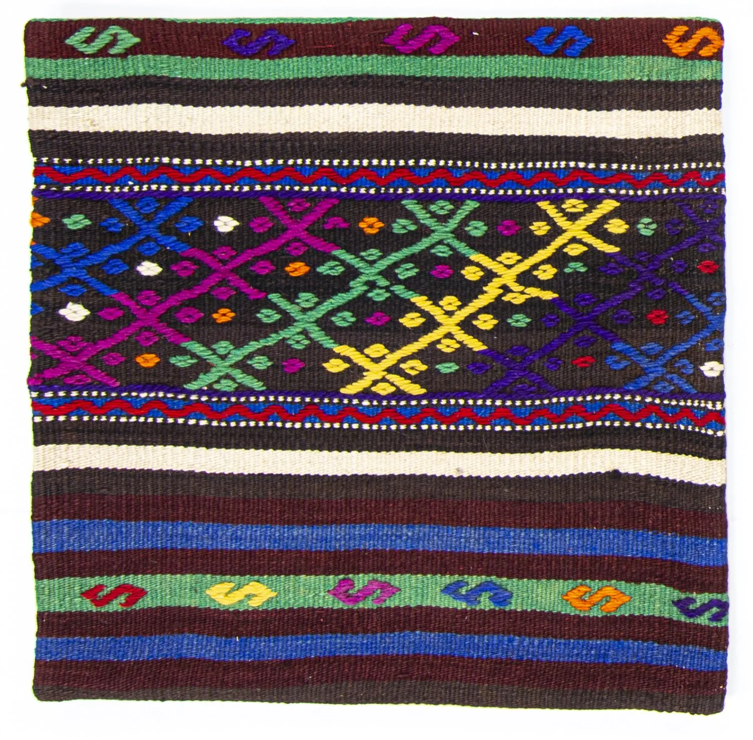 Kelim párna (párnahuzat) 50 x 50 cm