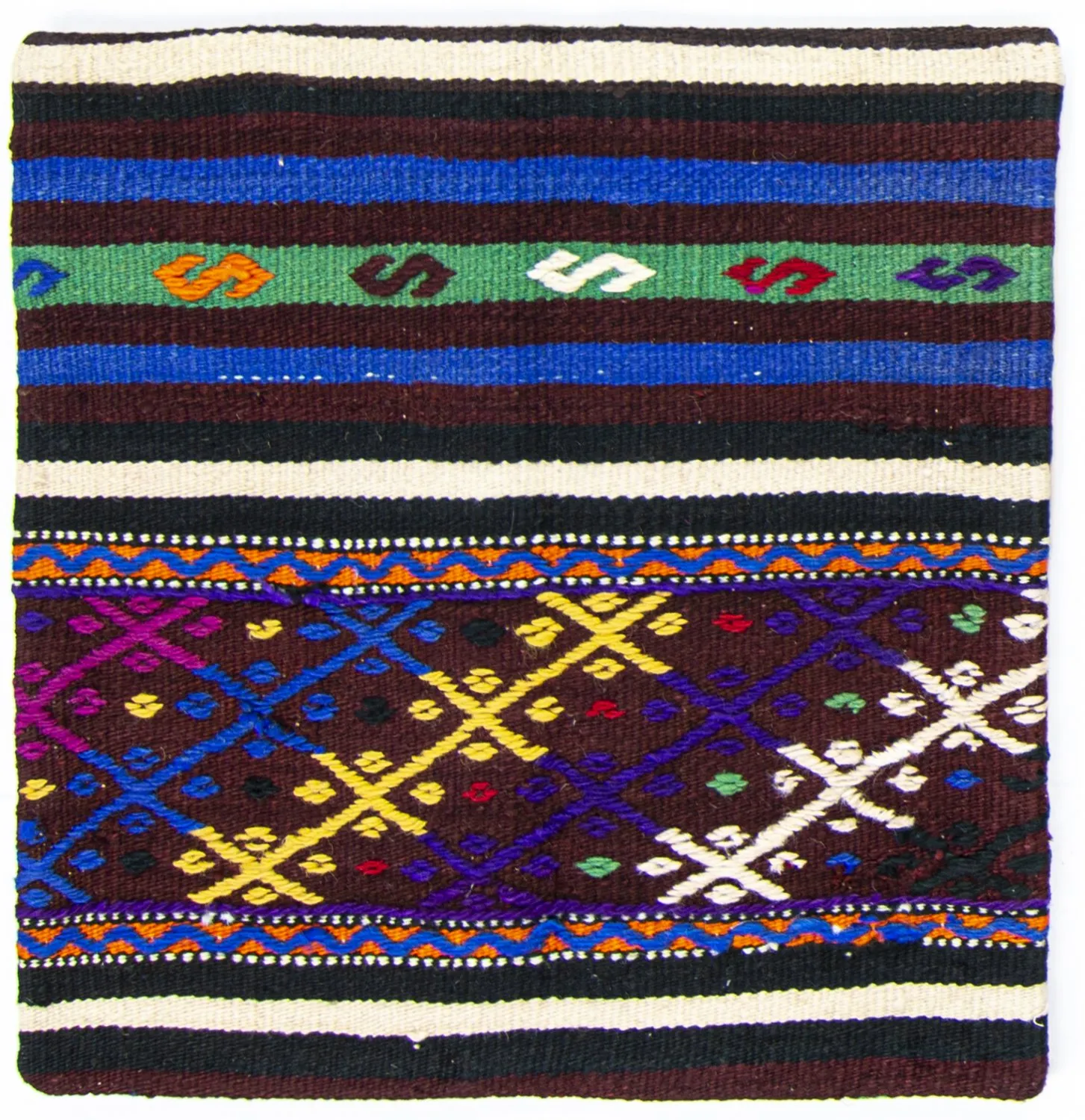 Kelim párna (párnahuzat) 50 x 50 cm