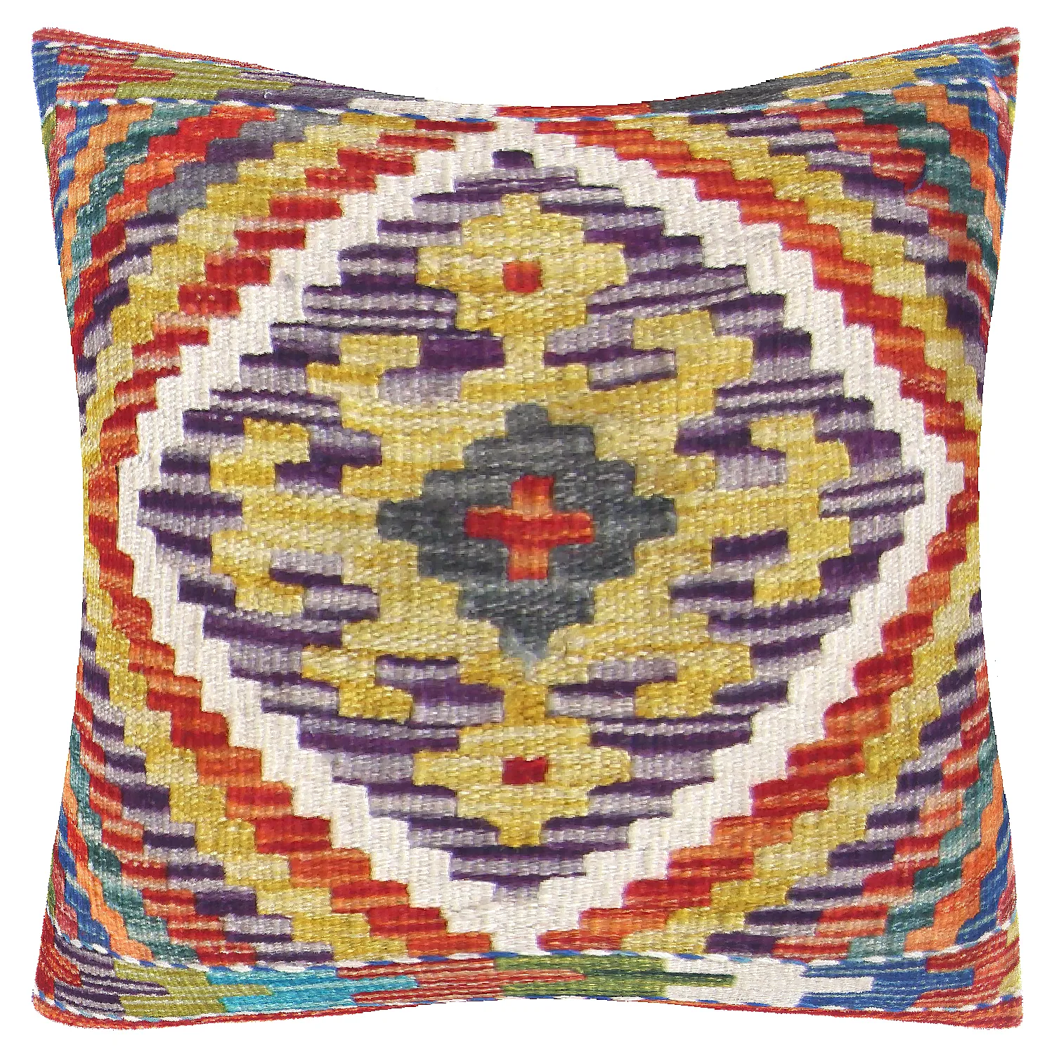 Kelim párna (párnahuzat) 45 x 45 cm