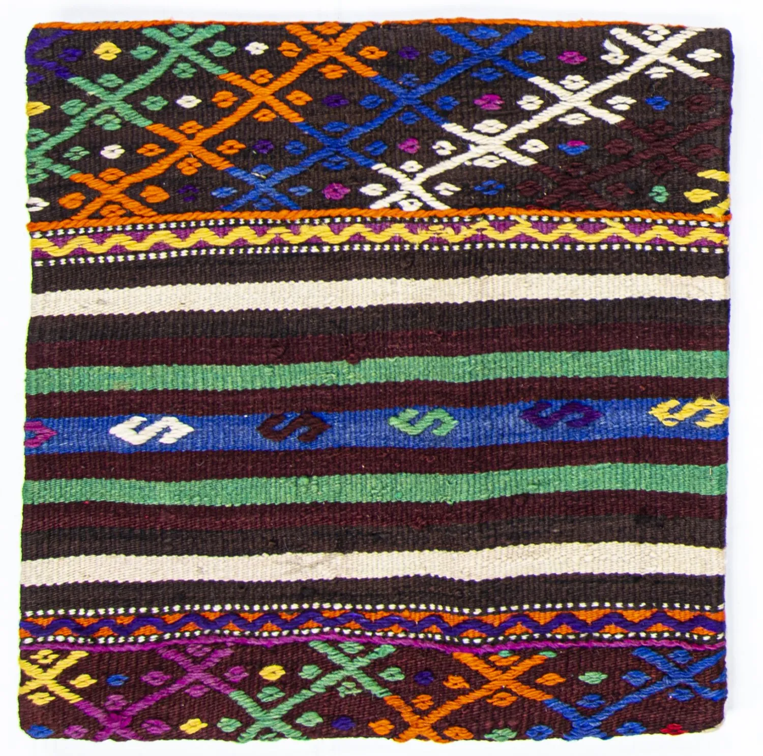Kelim párna (párnahuzat) 50 x 50 cm