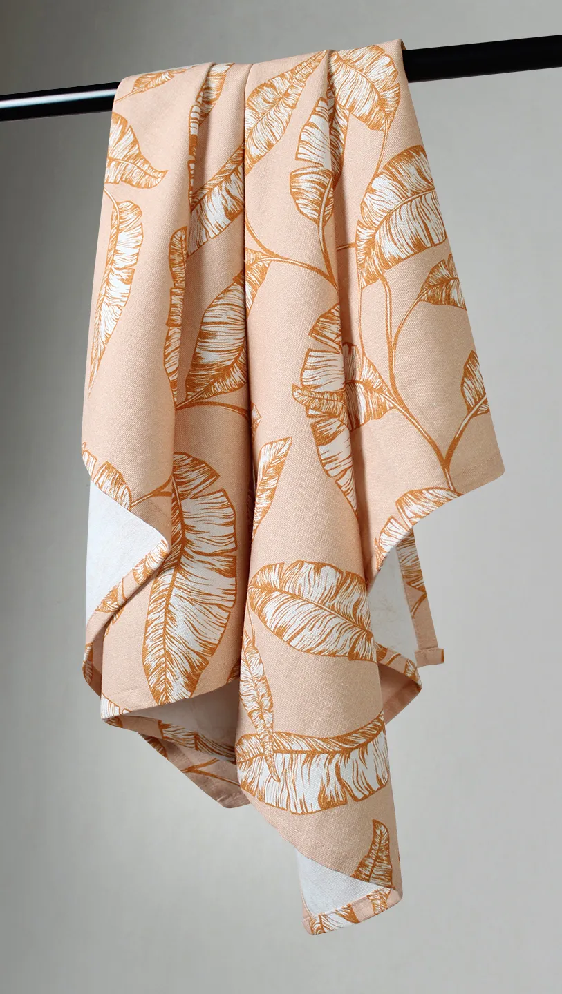 Konyharuhák 2 db-os csomag - Leaves (narancssárga)