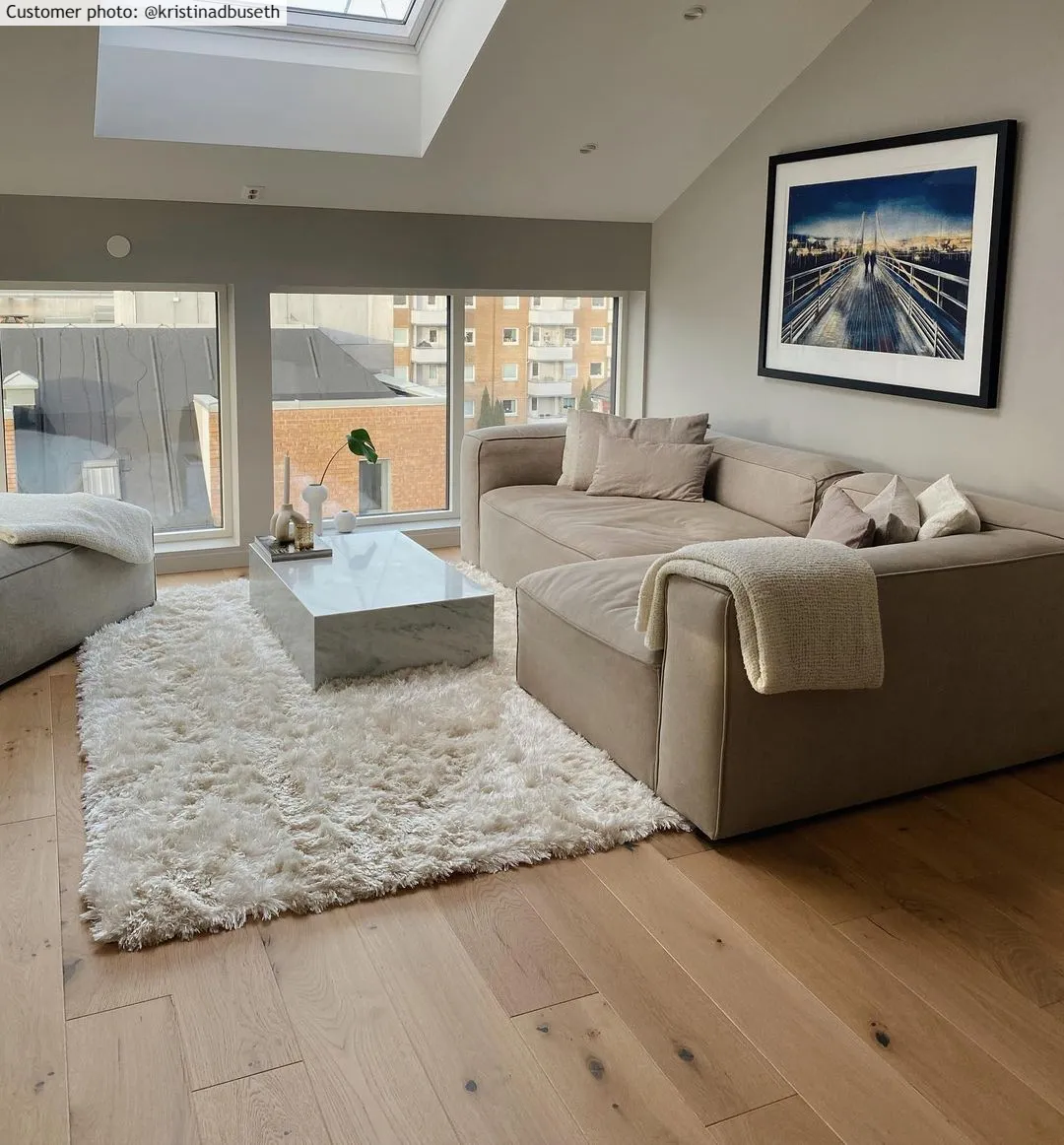 Shaggy szőnyeg - Janjira (offwhite)