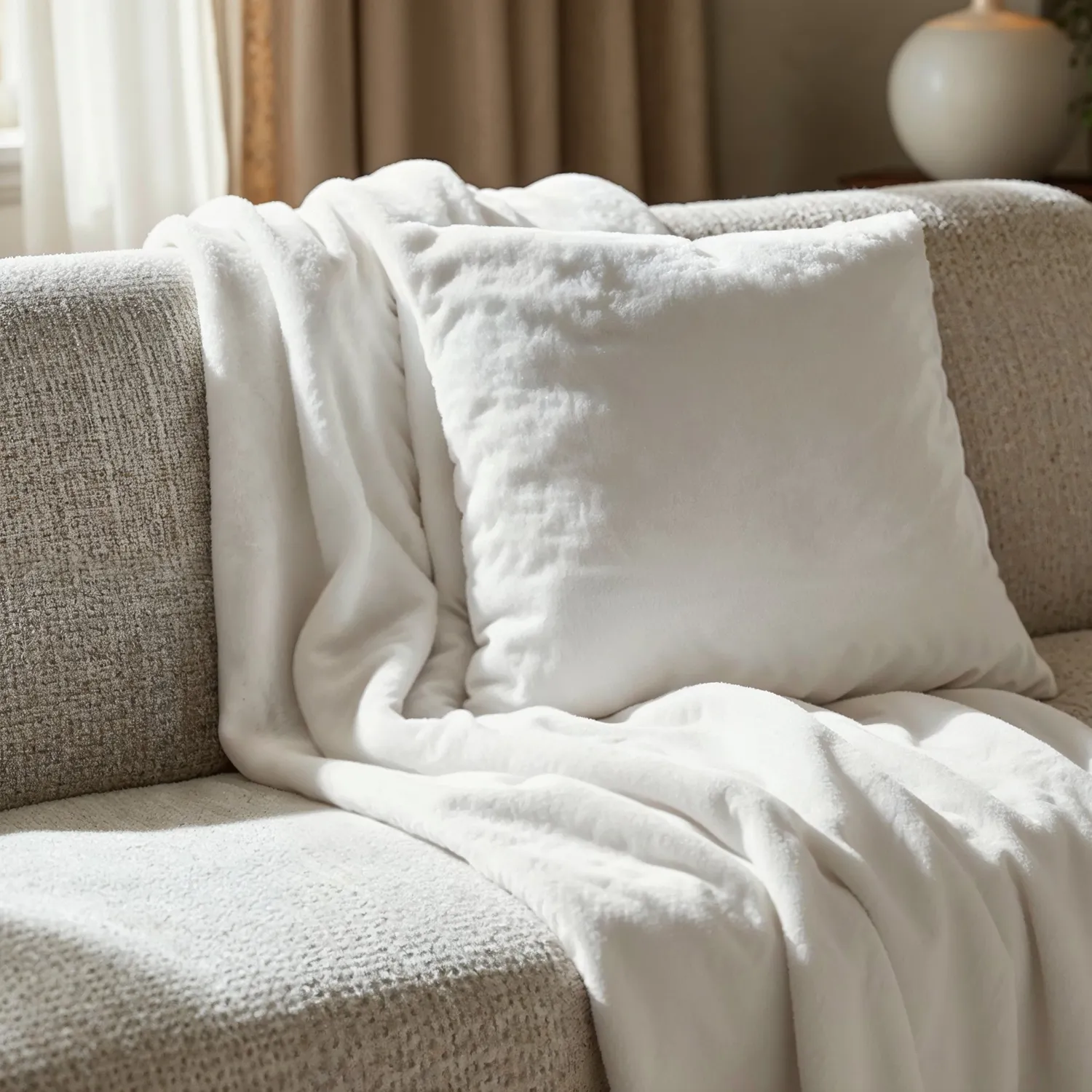 Párnahuzat - Aranga Super Soft (fehér)