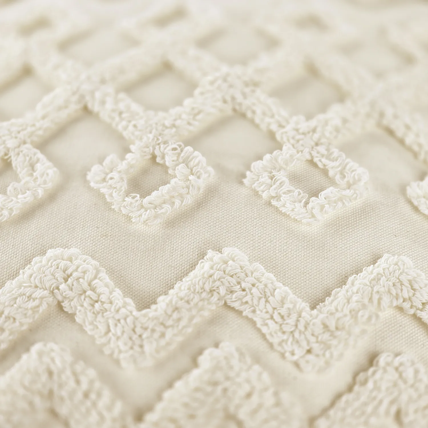 Párnahuzat - Doria (piszkosfehér)