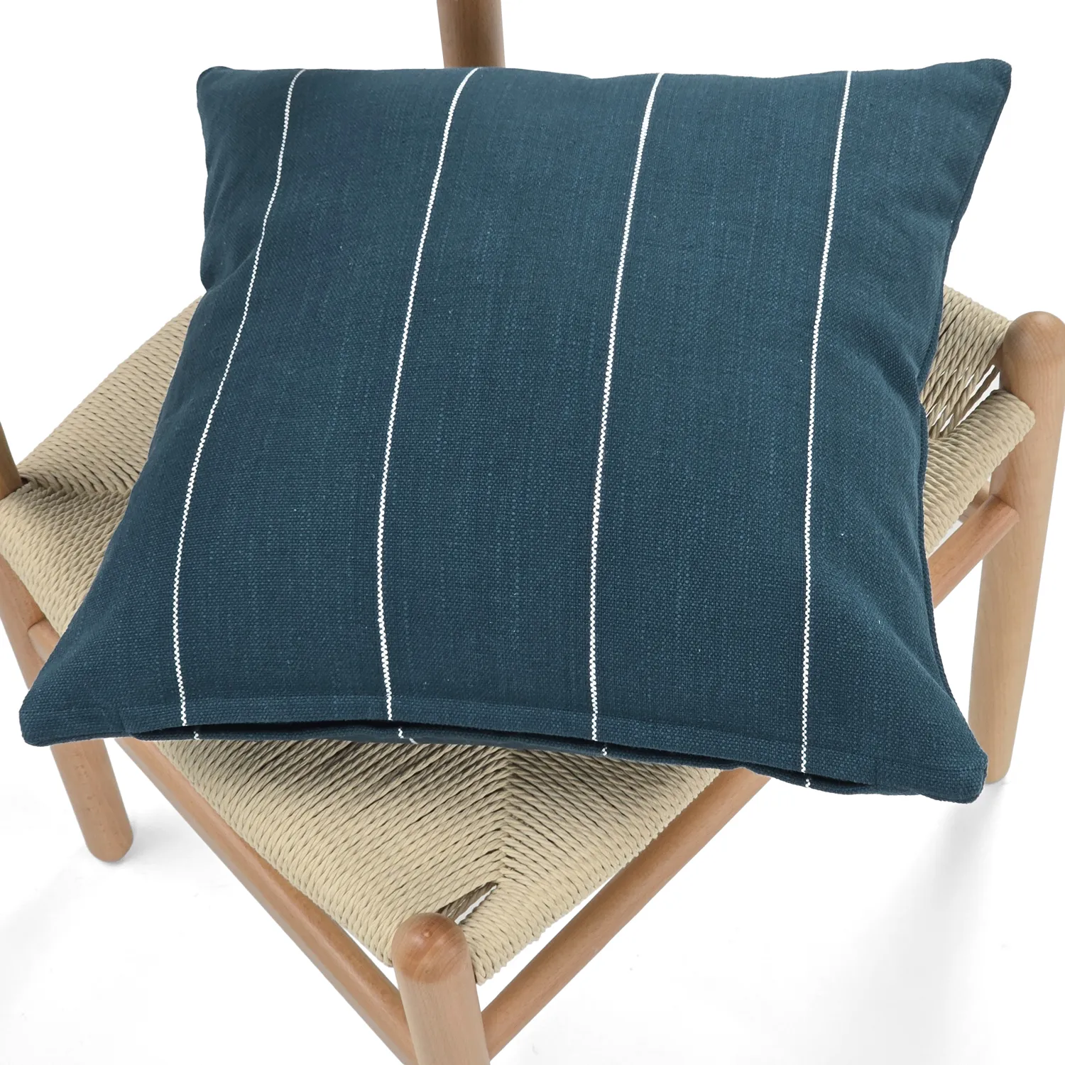 Párnahuzat - Martina Stripe (kék/fehér)