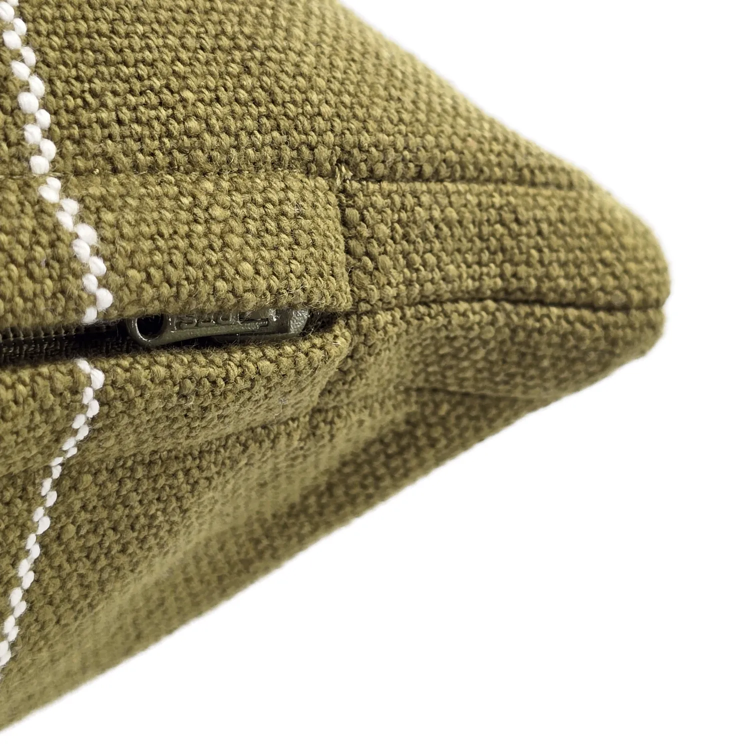 Párnahuzat - Martina Stripe (zöld/fehér)