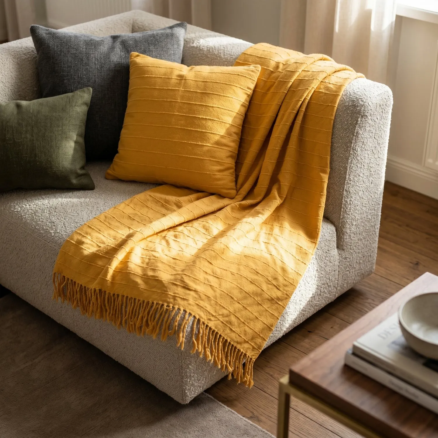 Párnahuzat - Nalani cotton cushion cover (narancs)