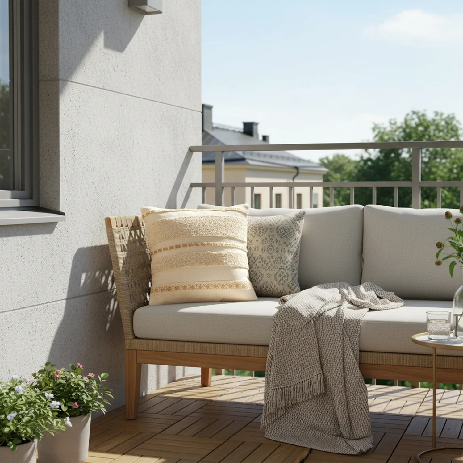 Párnahuzat - Pictou (piszkosfehér)