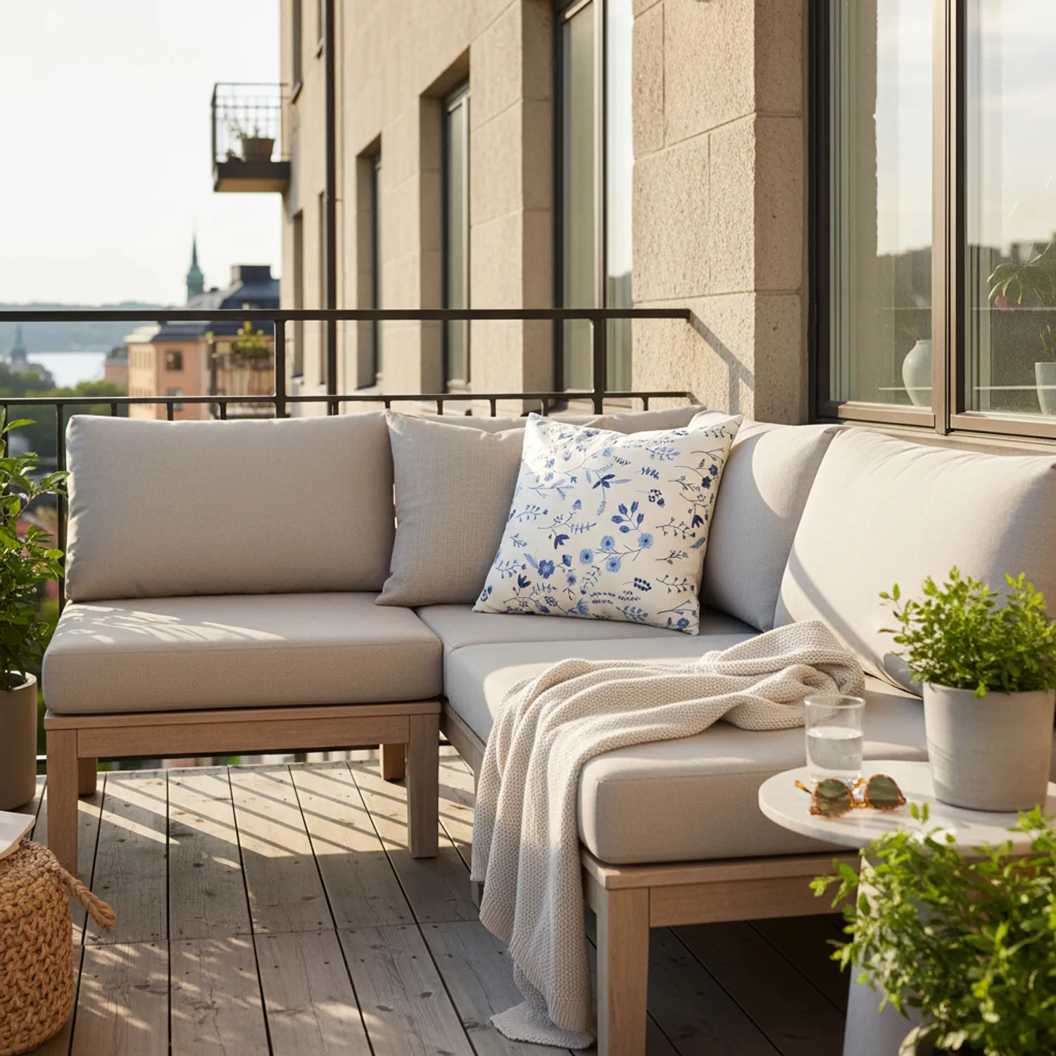 Párnahuzat - Stavanger Embroidered Cushion Cover (multi)