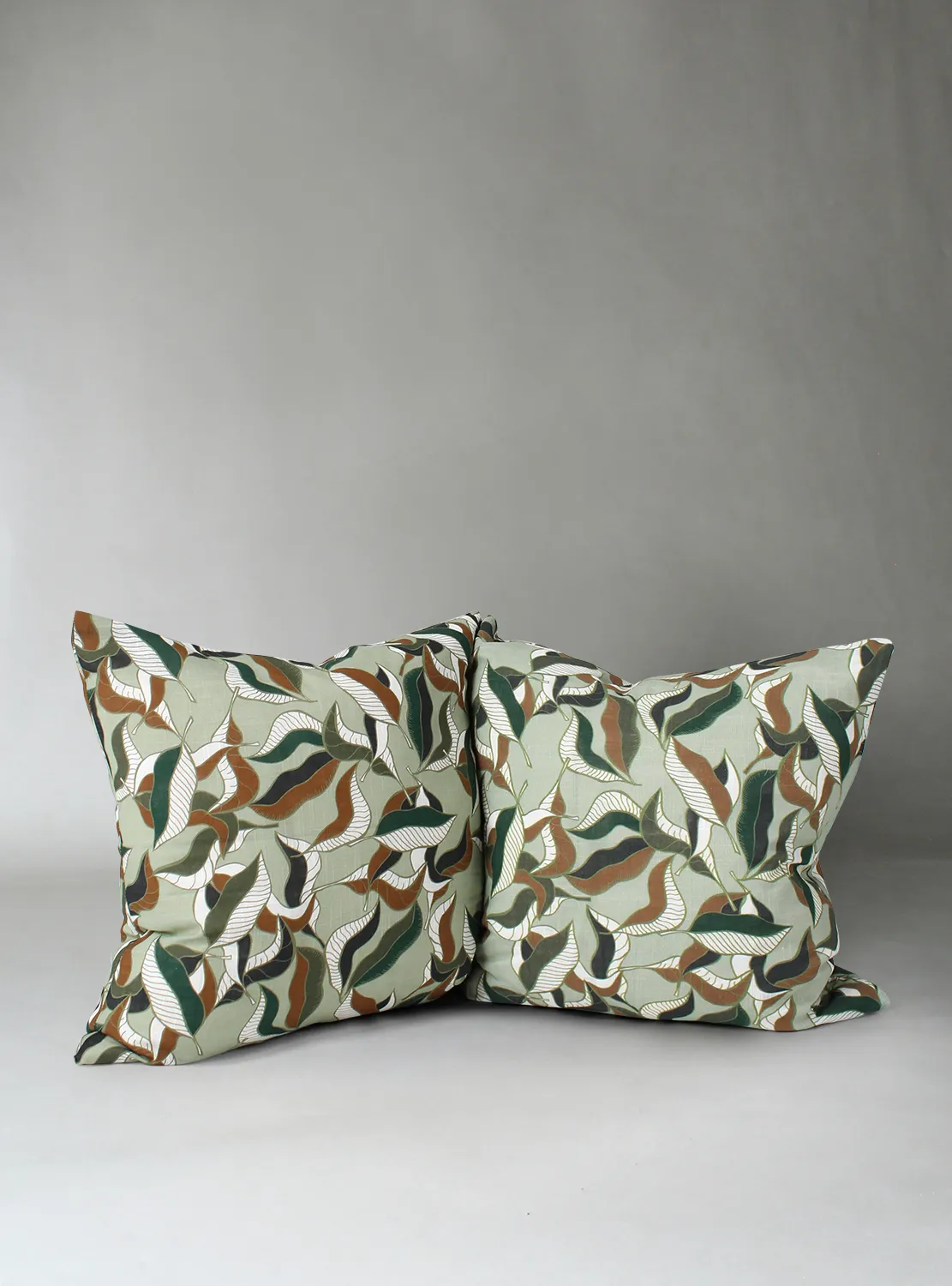 2 darabos párnahuzat készlet - Amalie (zöld)