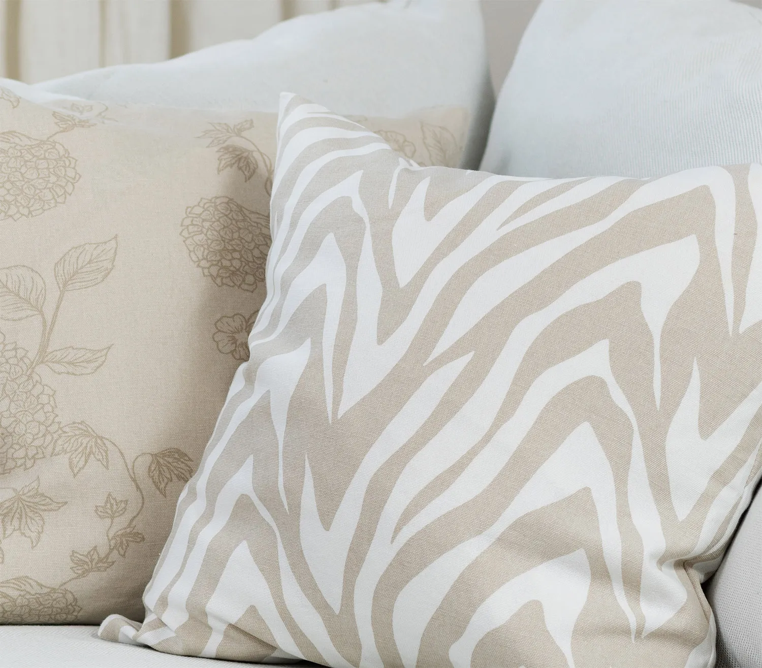 2 darabos párnahuzat készlet - Minna (bézs)