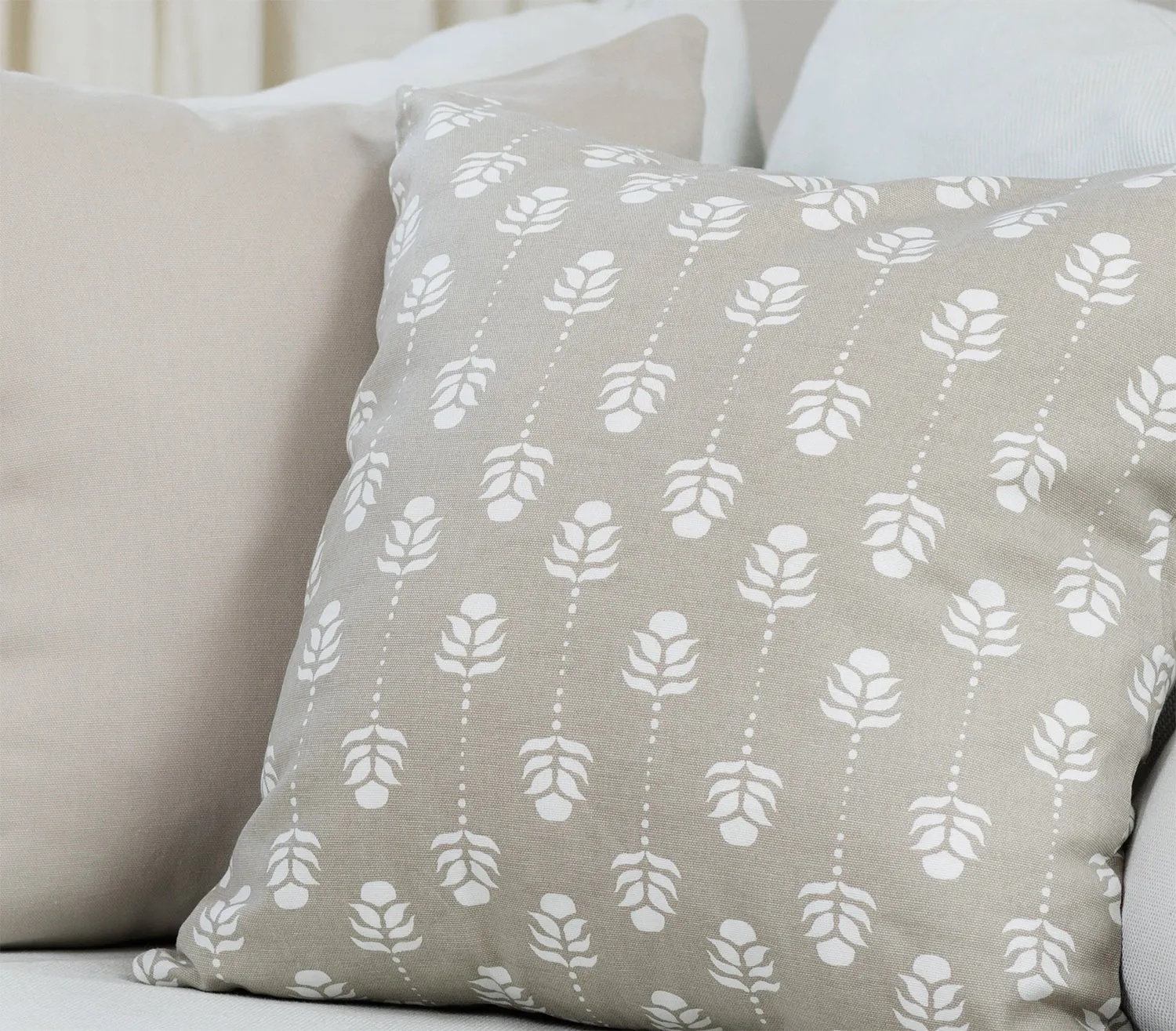 2 darabos párnahuzat készlet - Sari (bézs)