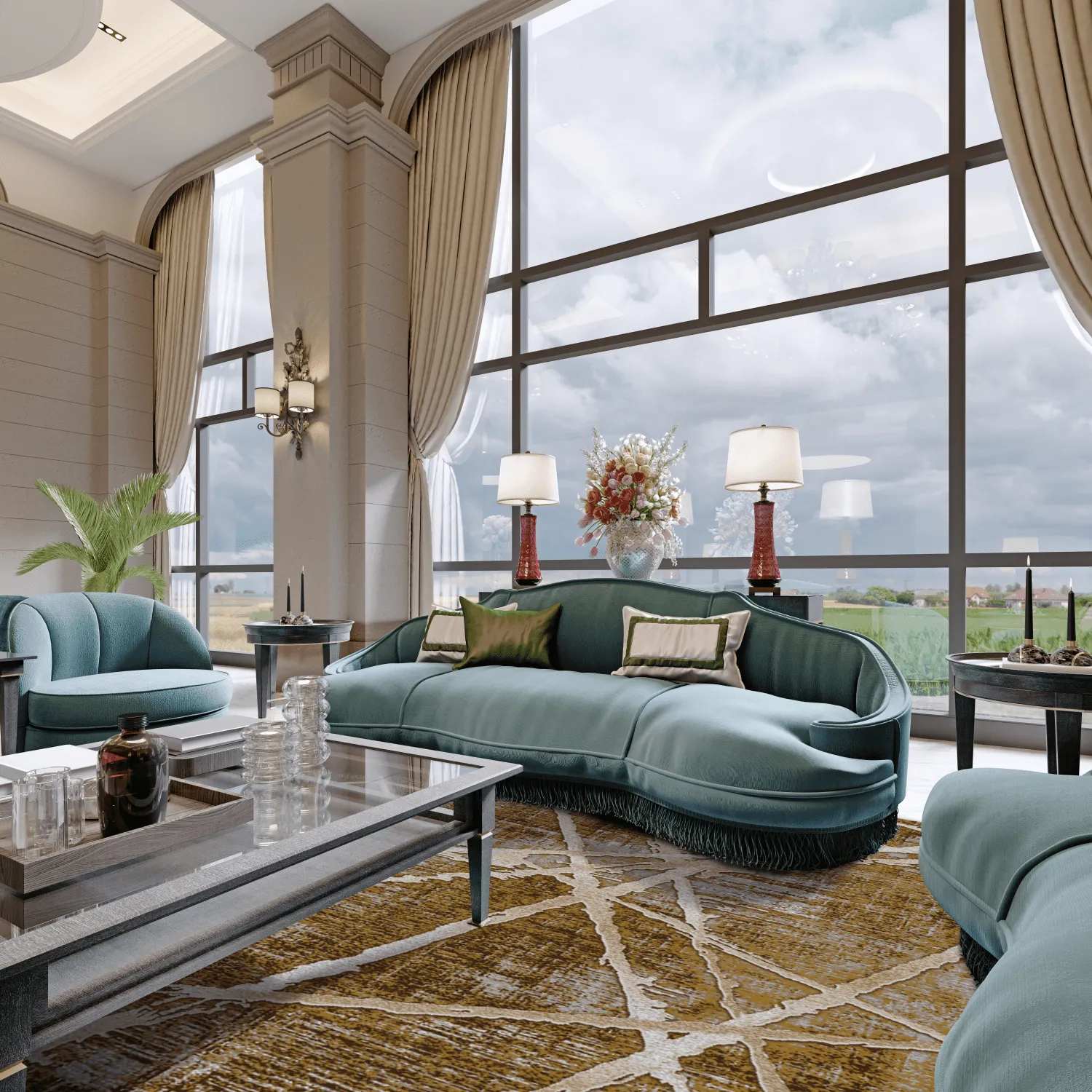 Wilton szőnyeg - Lagos (barna)