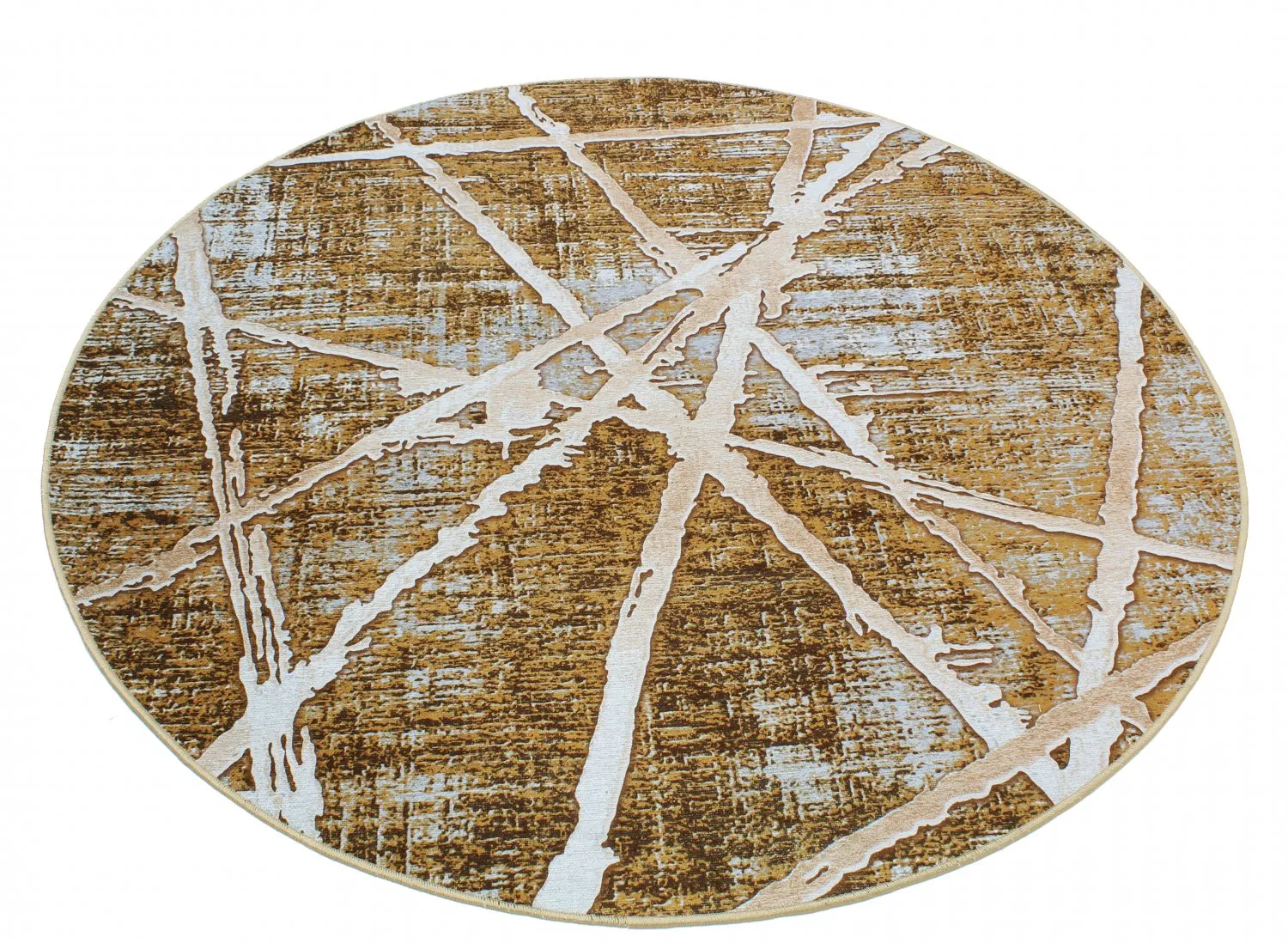 Kerek szőnyeg - Lagos (barna)