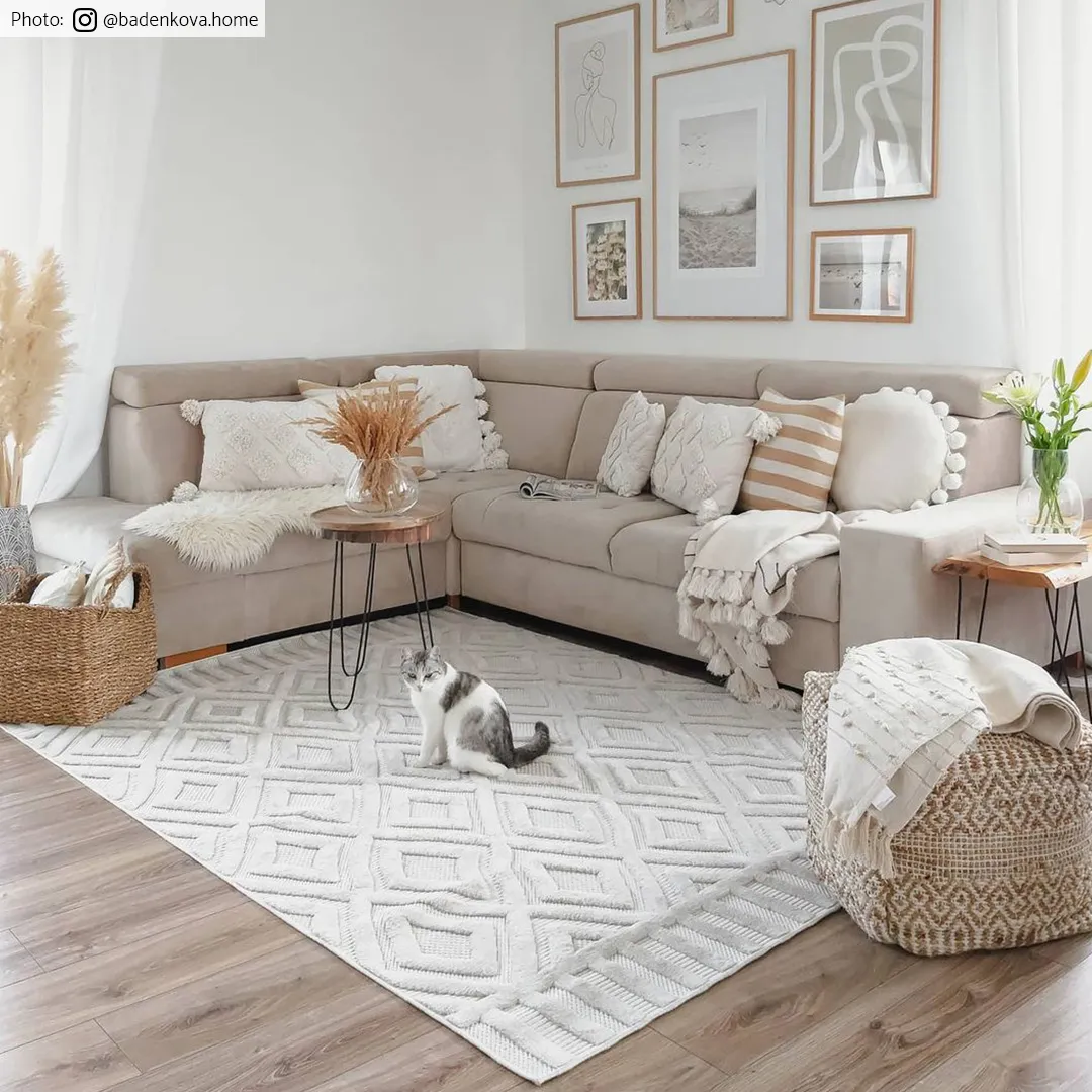 Shaggy Indoor-Outdoor - Lancaster (bézs)