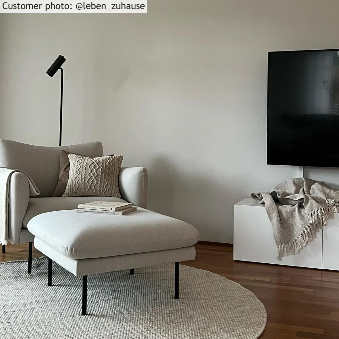 Kerek szőnyeg - Otago (természetes)