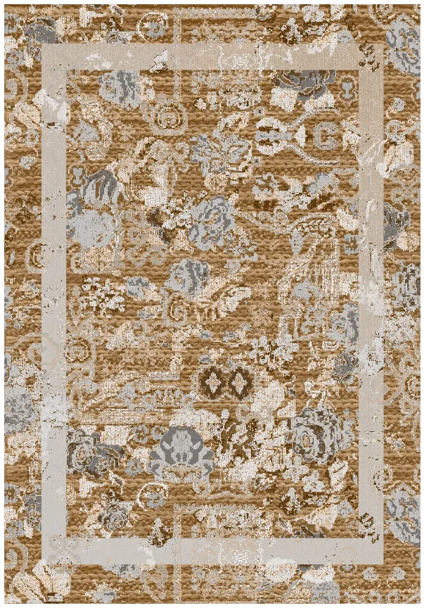 Wilton szőnyeg - Lefkada (barna/többszínű)