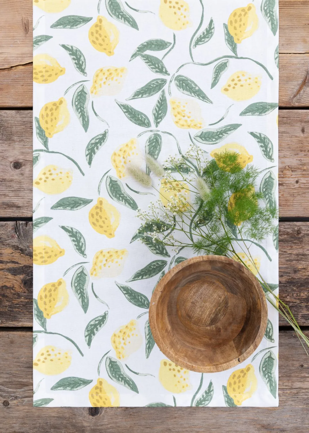 Asztalfutók - Futó Lemon (sárga)