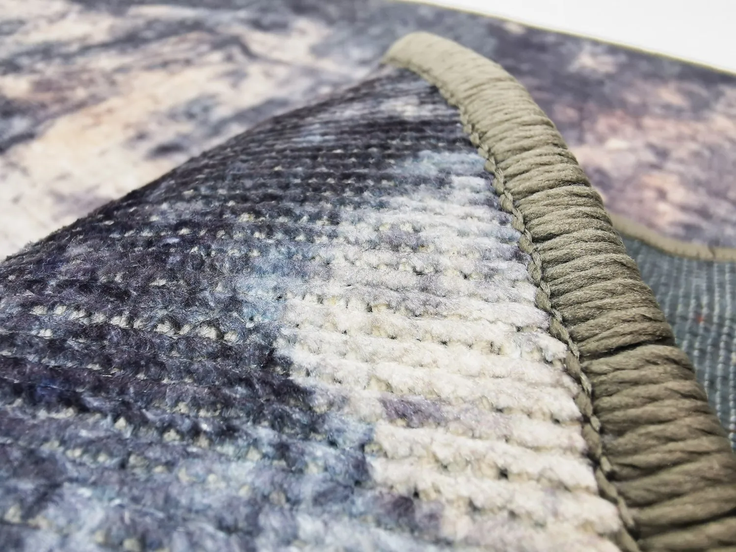 Kerek szőnyeg - Melazzo (szürke/többszínű)