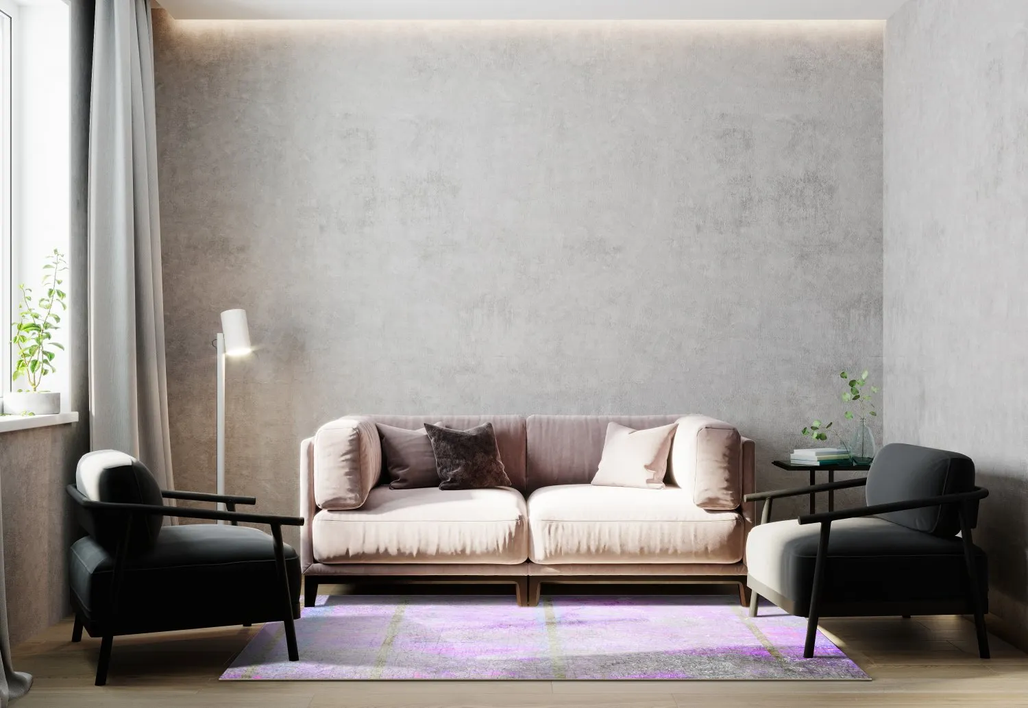 Wilton szőnyeg - Almada (lila)