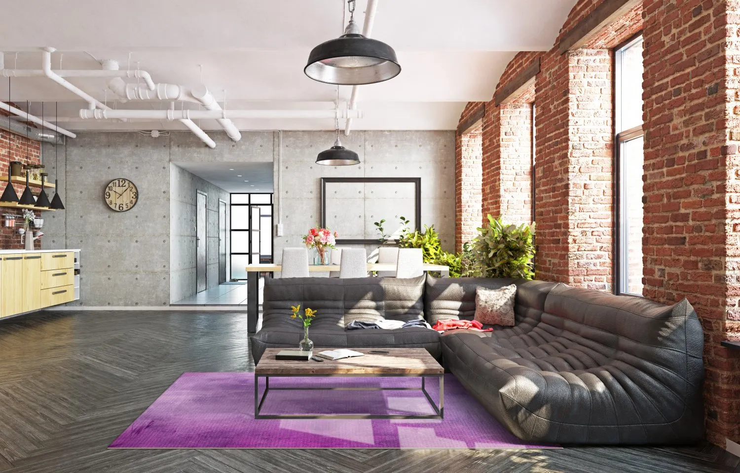 Wilton szőnyeg - Guillos (lila)