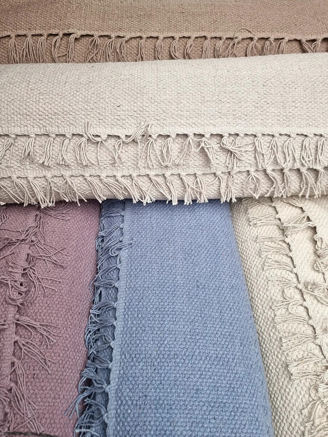 Pamutszőnyeg - Lilje (fehér)