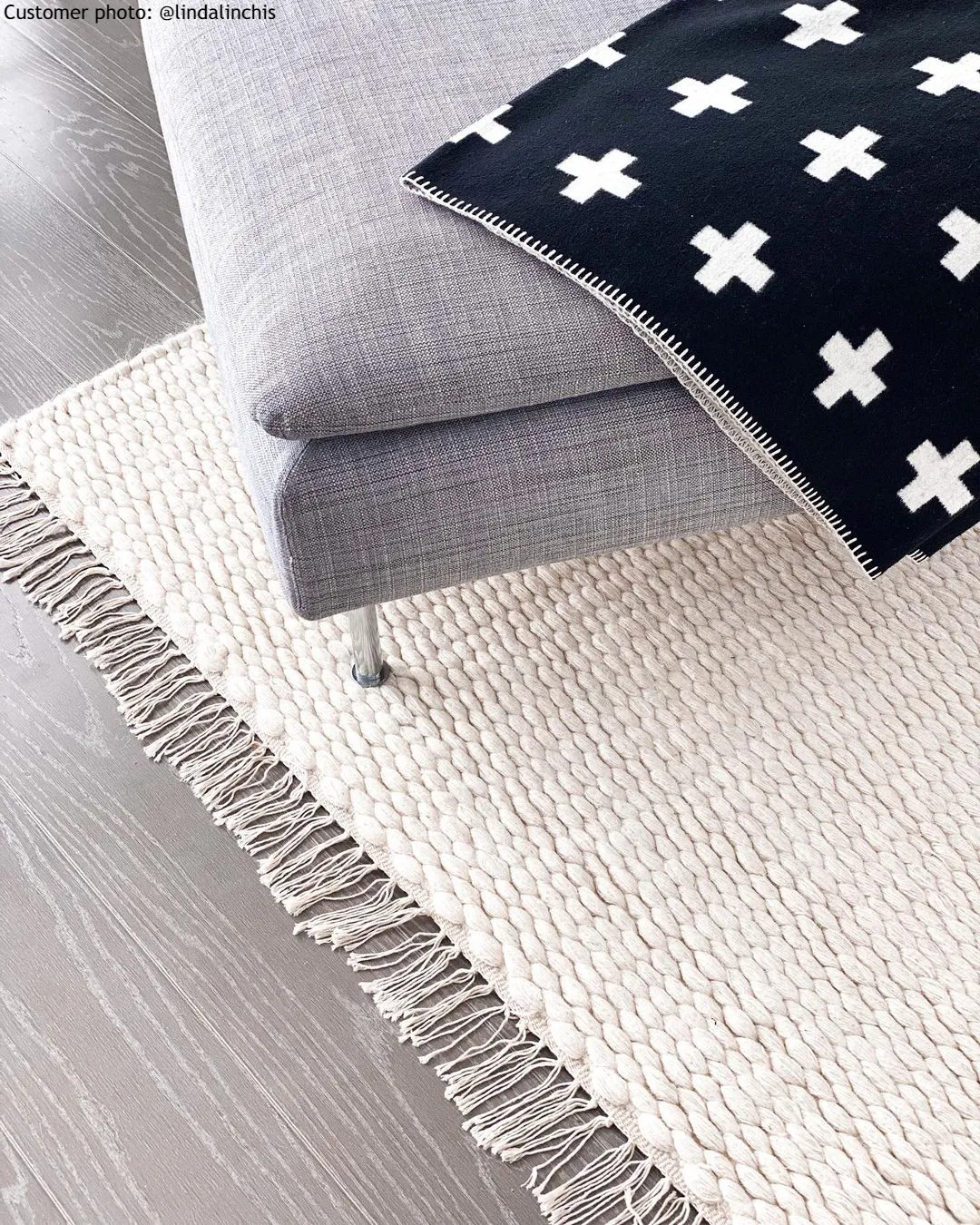 Gyapjúszőnyeg - Cartmel (offwhite)