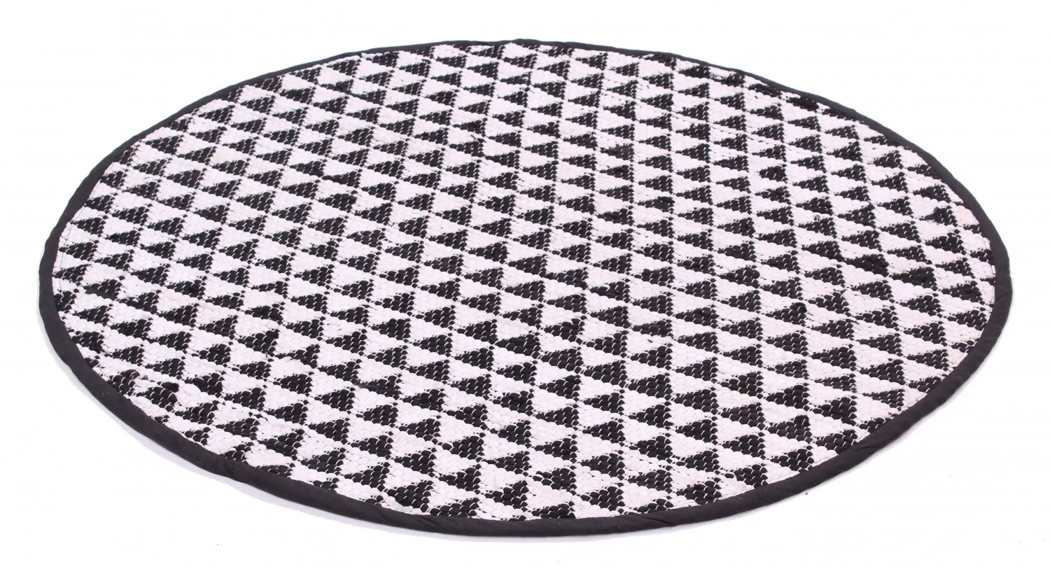 Kerek szőnyegek - Lindby (fekete-fehér)