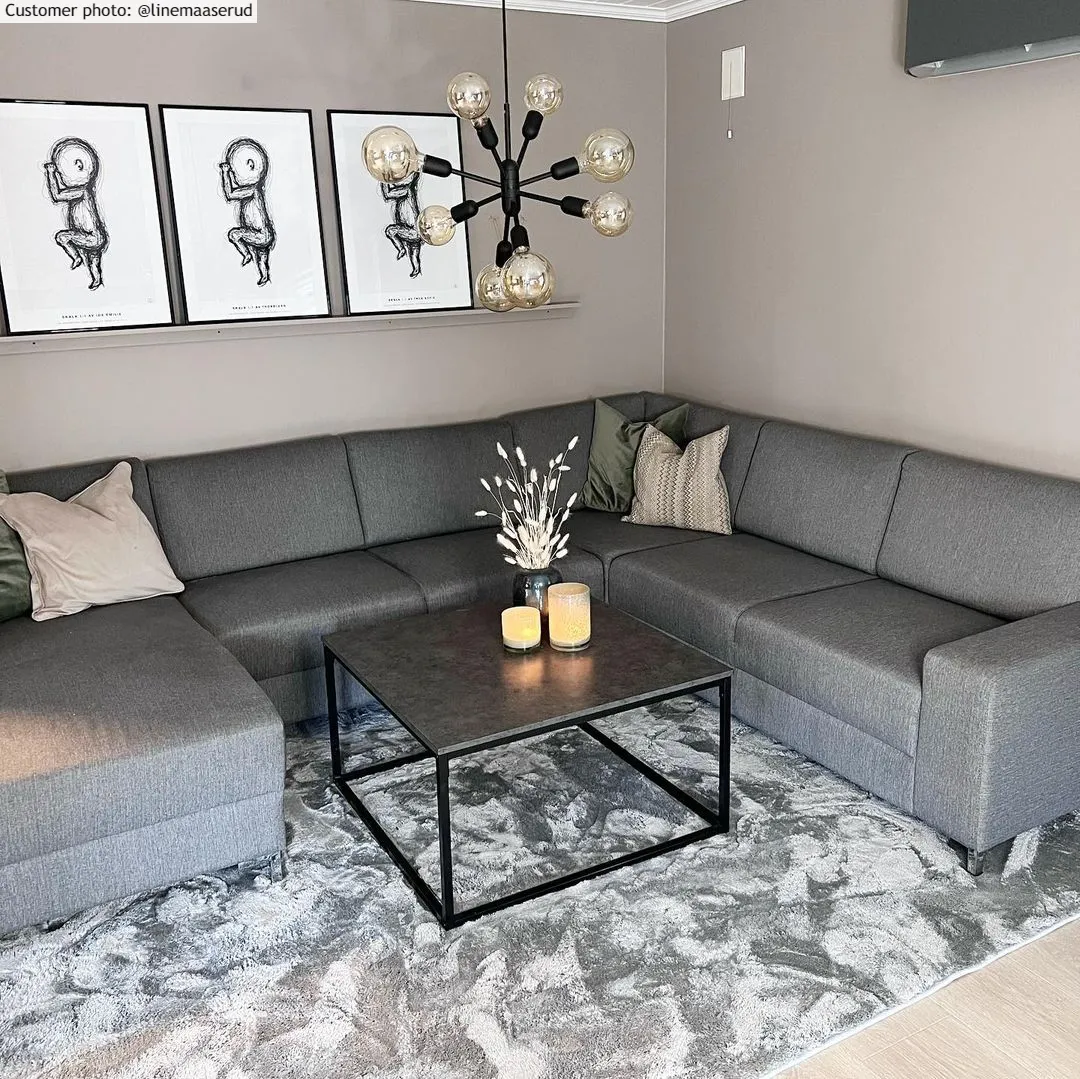 Shaggy szőnyeg - Aranga Super Soft Fur (szürke)