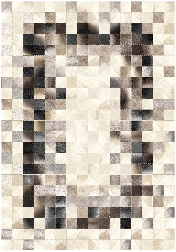 Wilton szőnyeg - Livada (fehér/többszínű)