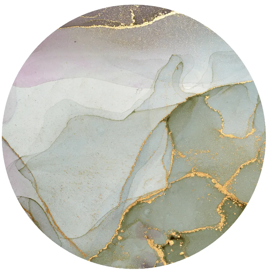 Kerek szőnyeg - Livata (többszínű)