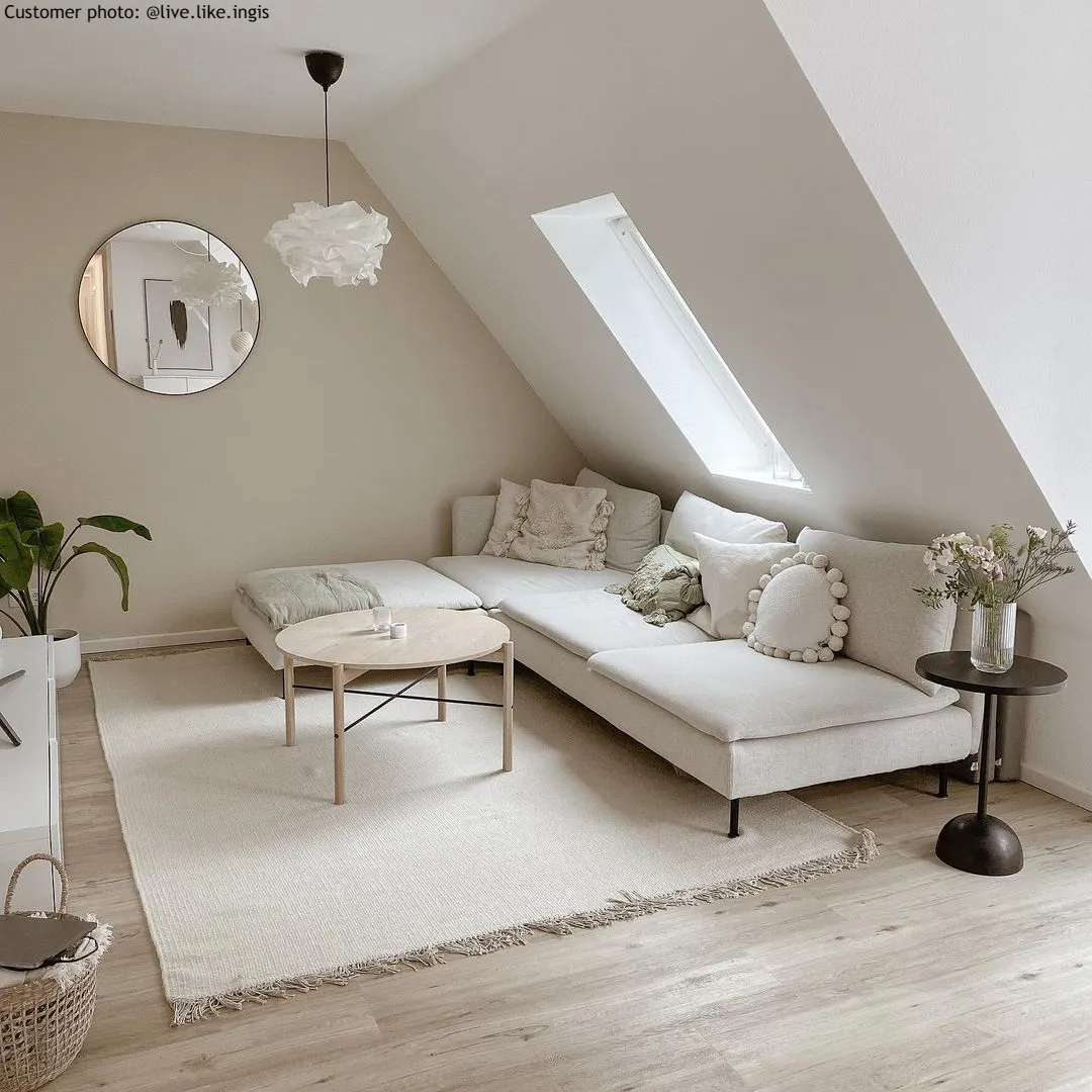 Gyapjúszőnyeg - Bibury (krém)