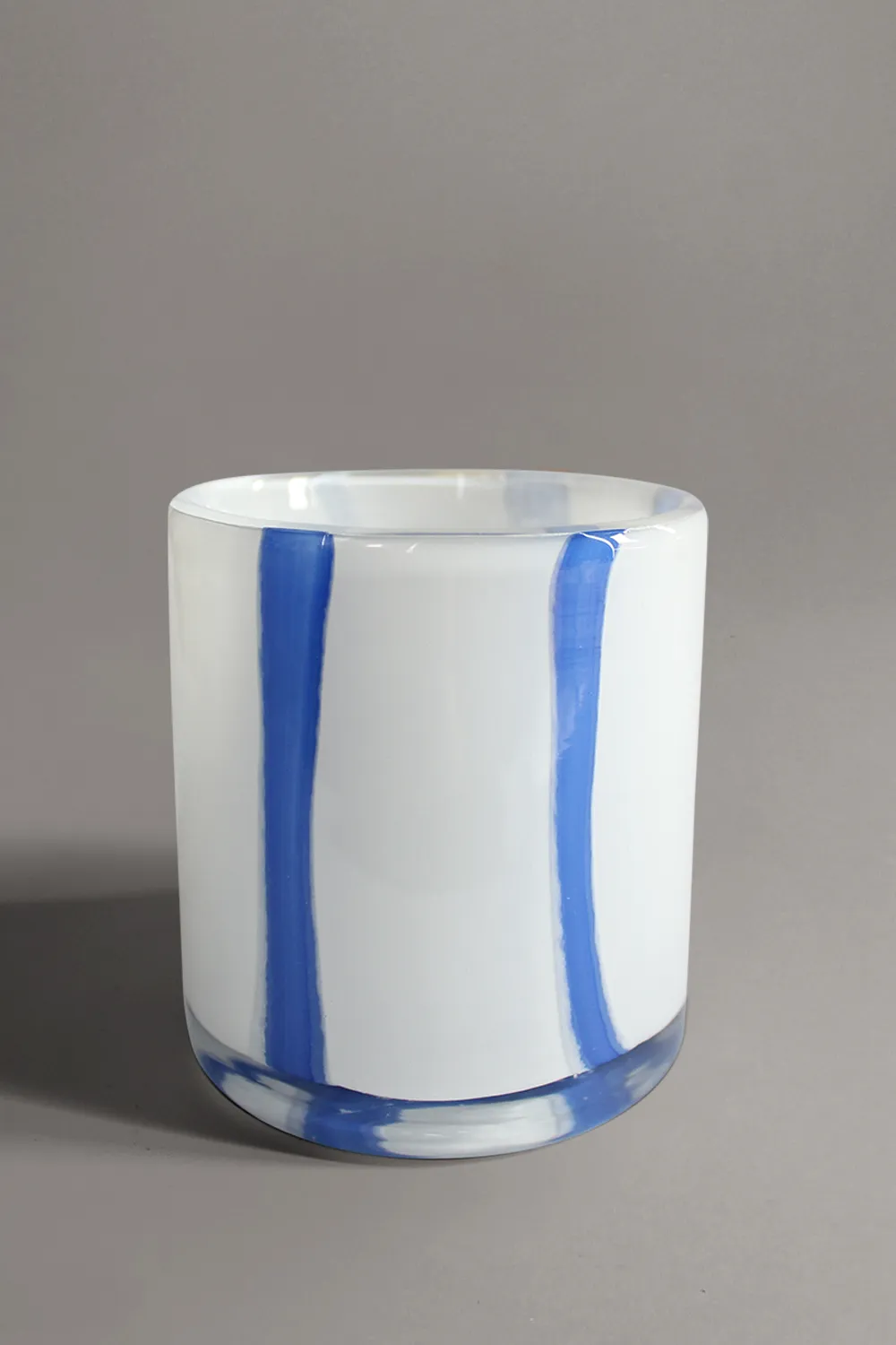 Mécses S - Zuri (fehér/kék)