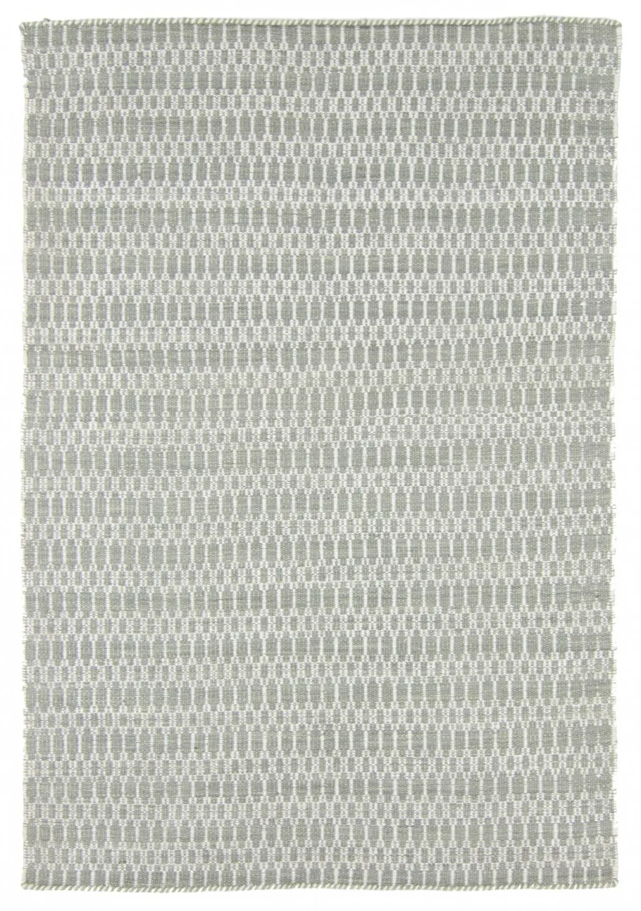 Gyapjúszőnyeg - Long Stitch (szürke)