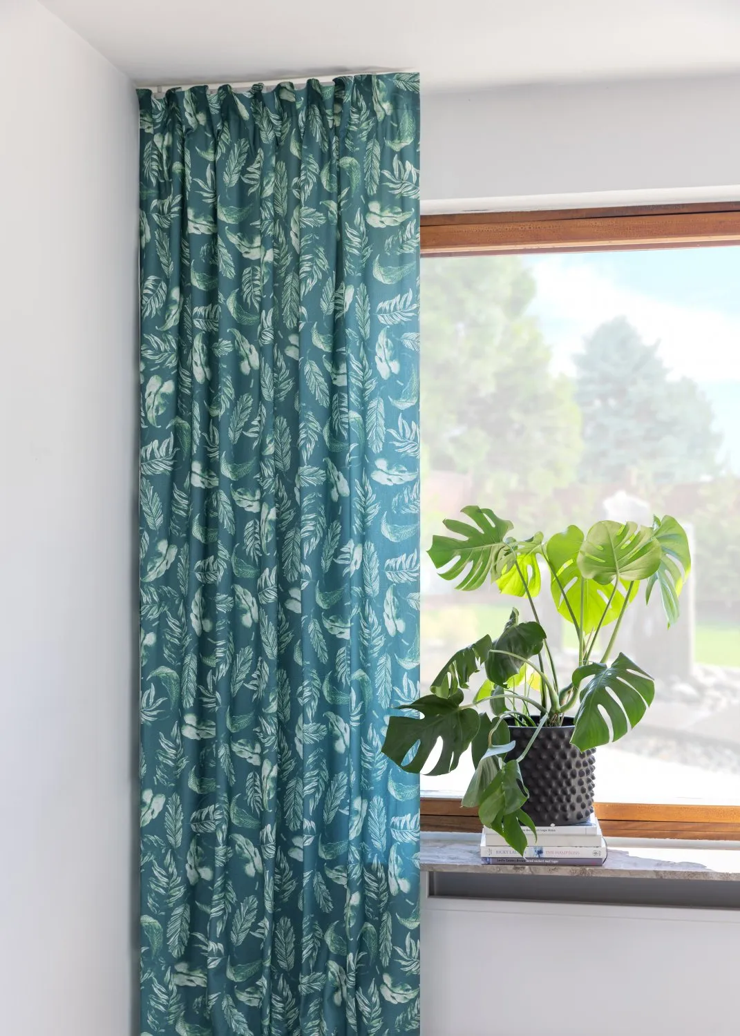 Függönyök - Pamutfüggöny Lowe (zöld)