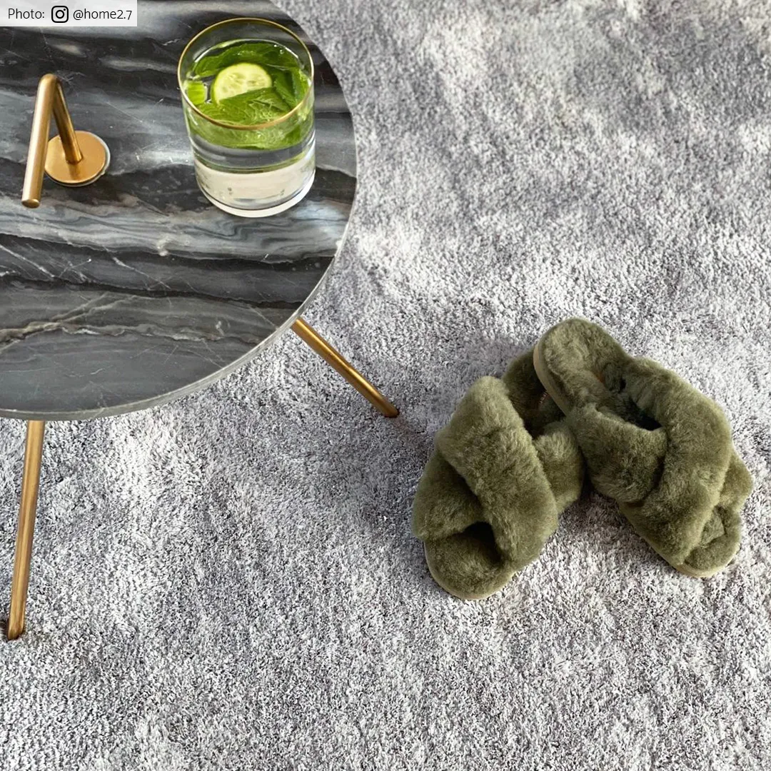 Shaggy szőnyeg - Lucknow (szürke)